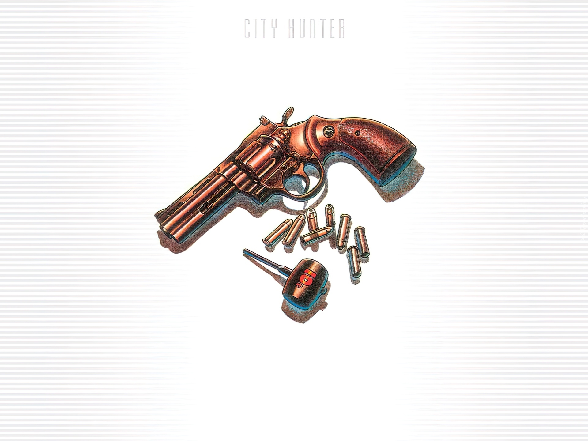 City Hunter, pistolet, naboje