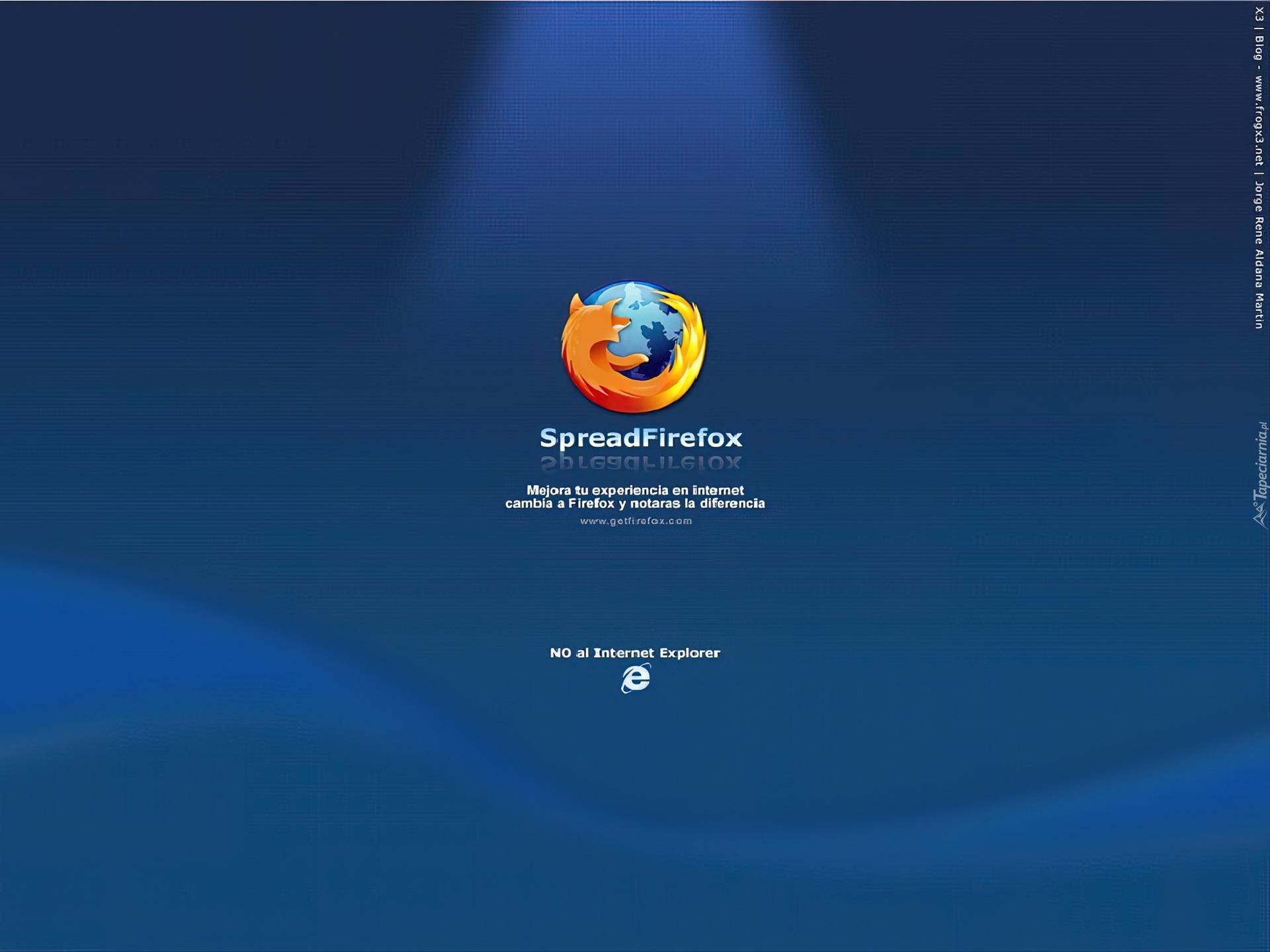 FireFox, lis, grafika, ziemia