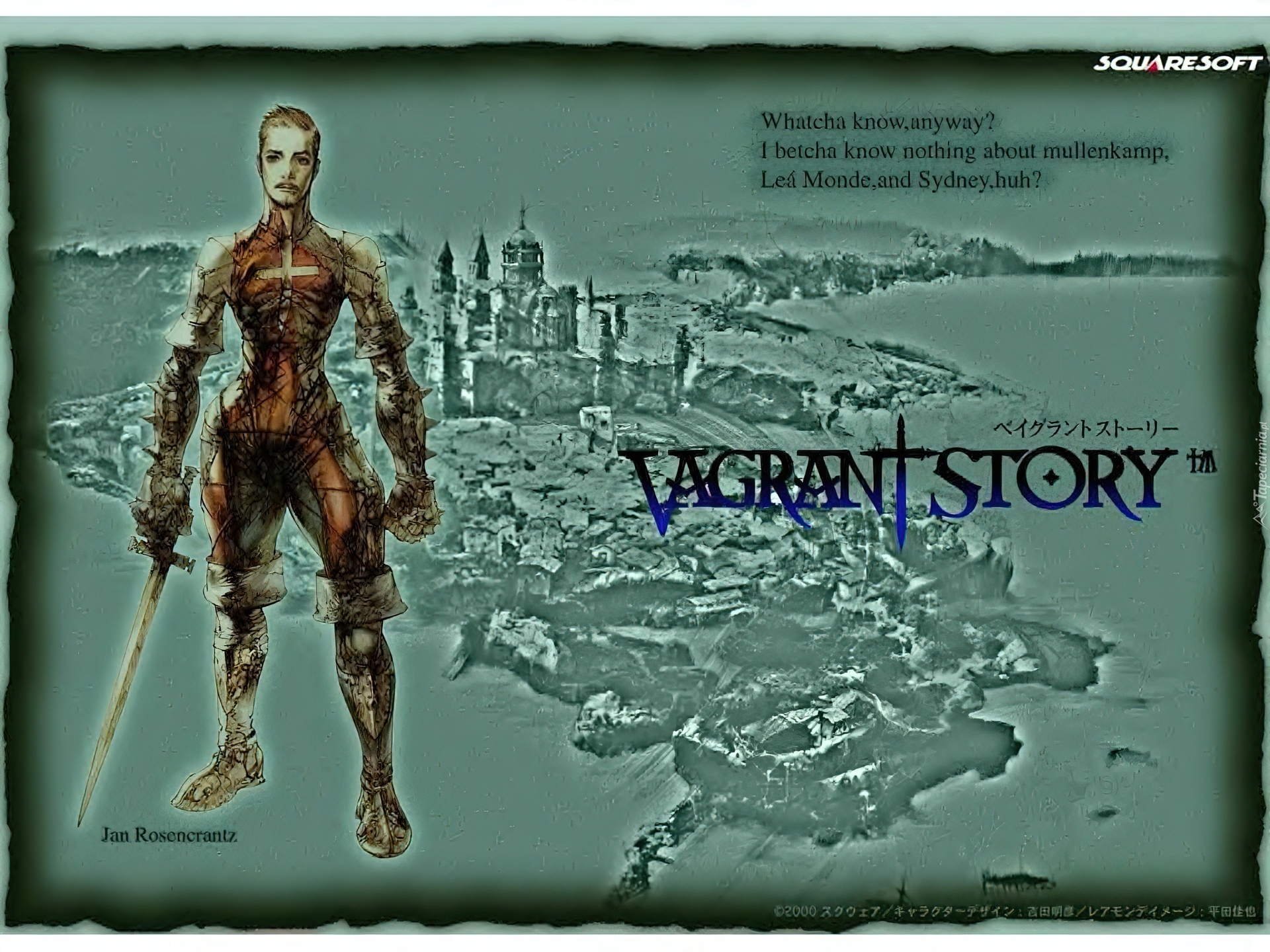 woownik, mężczyzna, fantasy, Vagrant Story