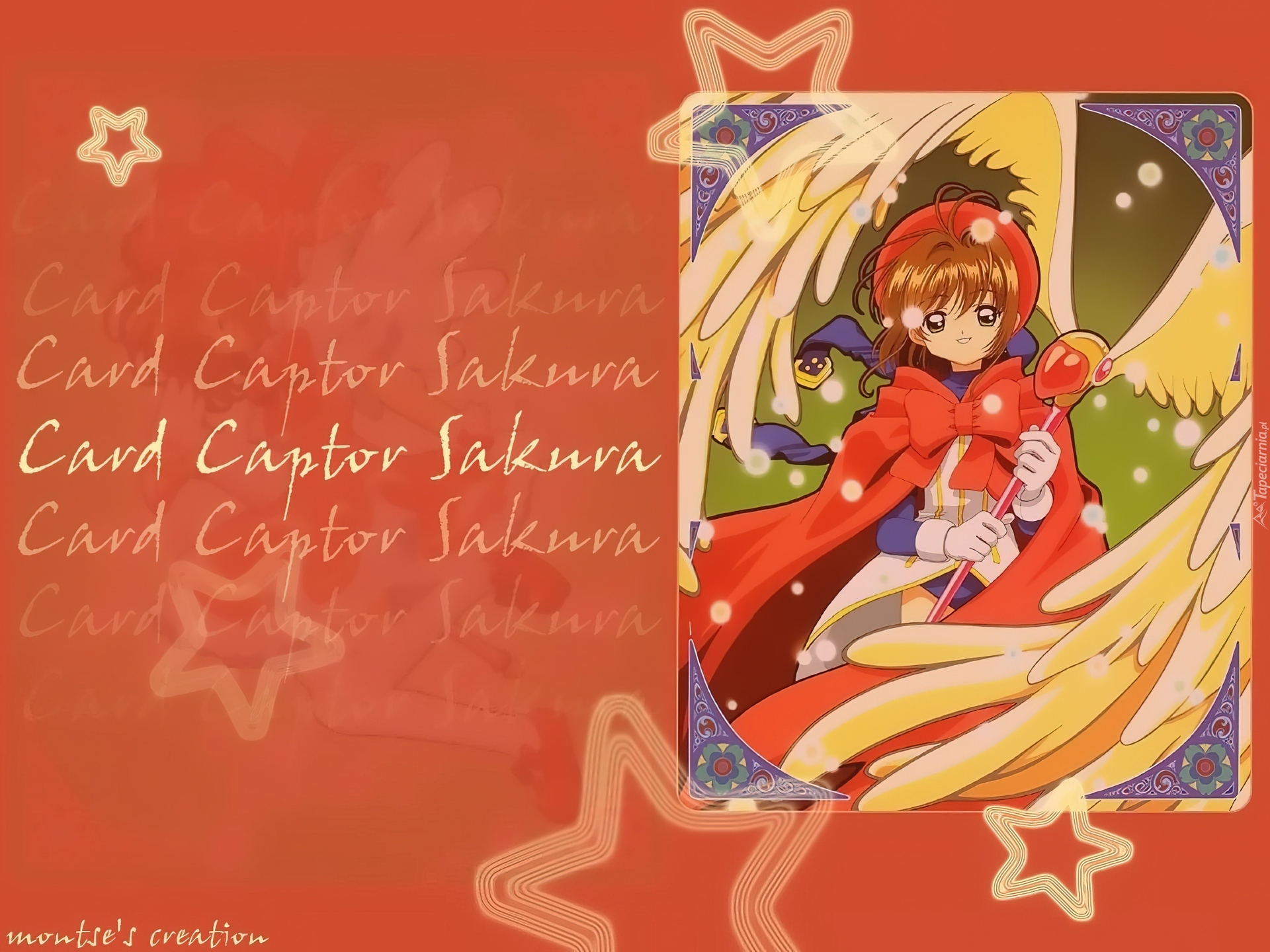 Cardcaptor Sakura, postać, karta, napisy, gwiazda