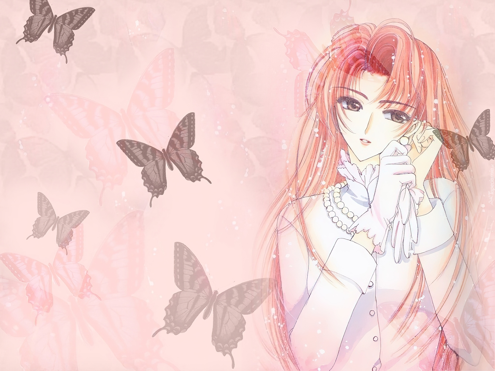 Cardcaptor Sakura, motyle, dziewczyna