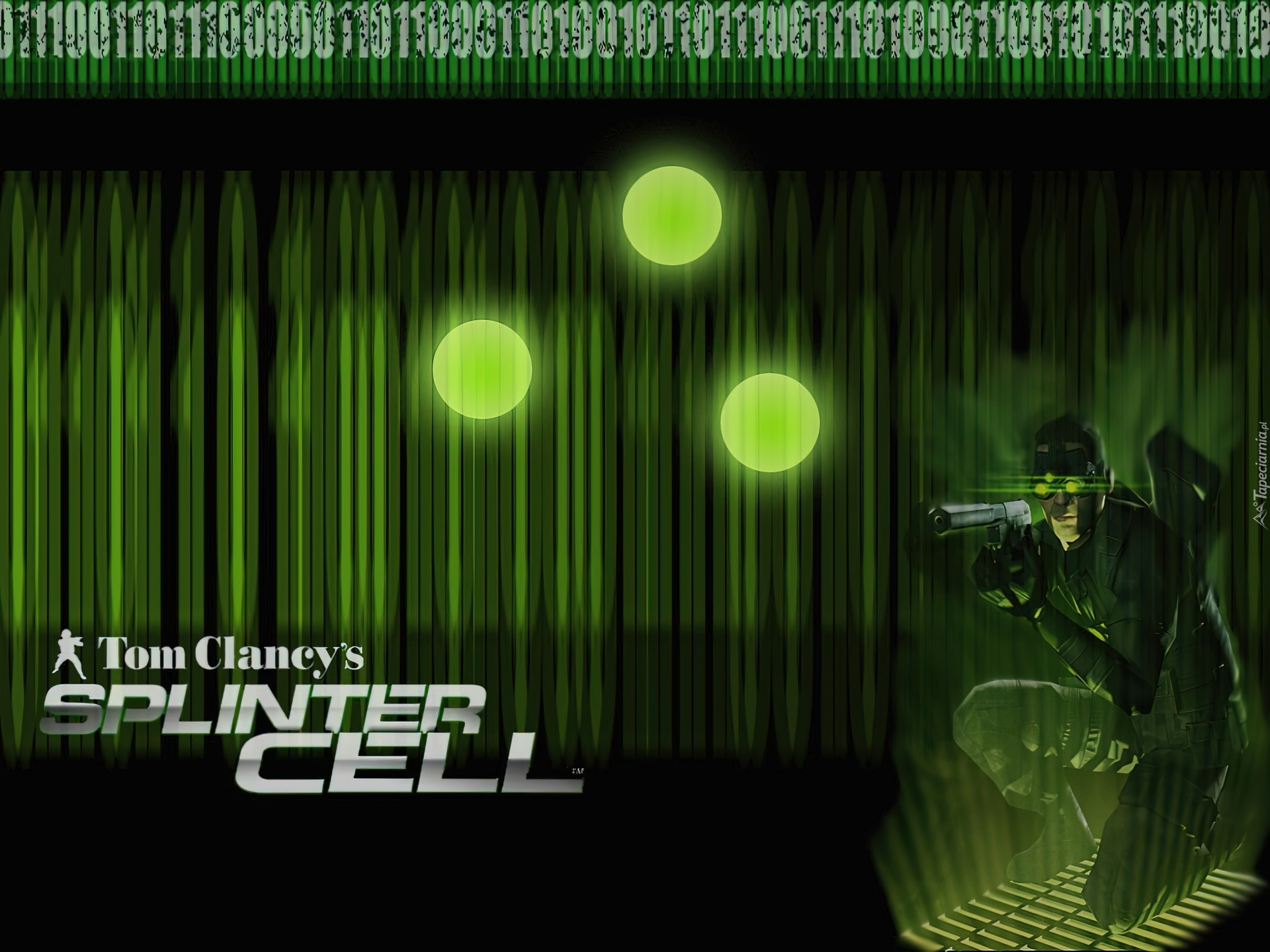 broń, mężczyzna, Splinter Cell