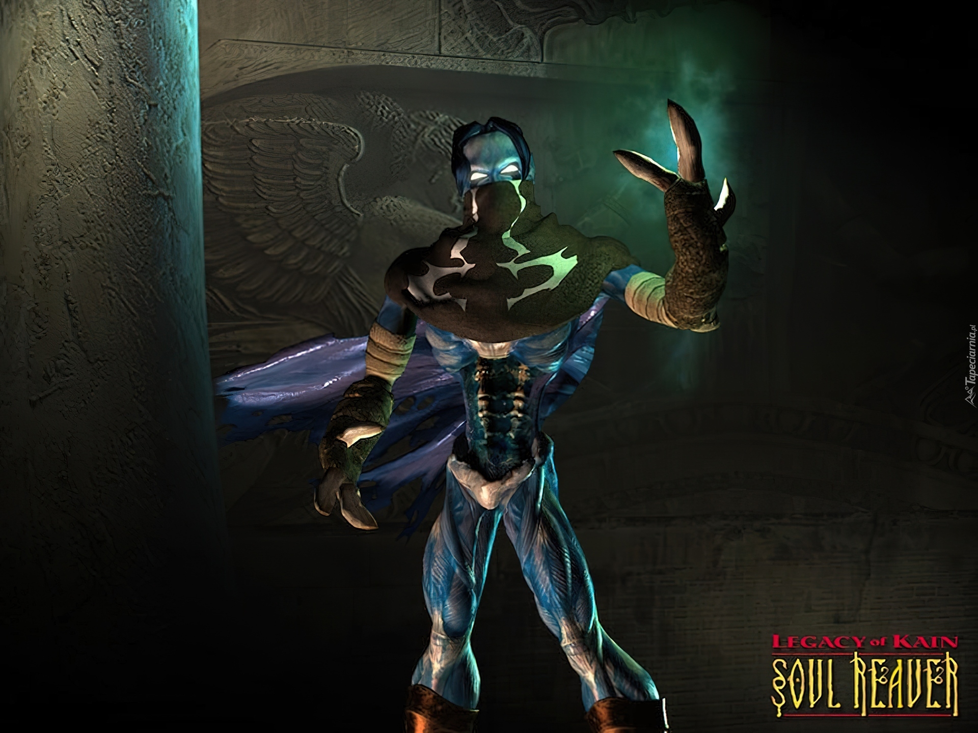 Legacy Of Kain Soul Reaver, postać, potwór, peleryna