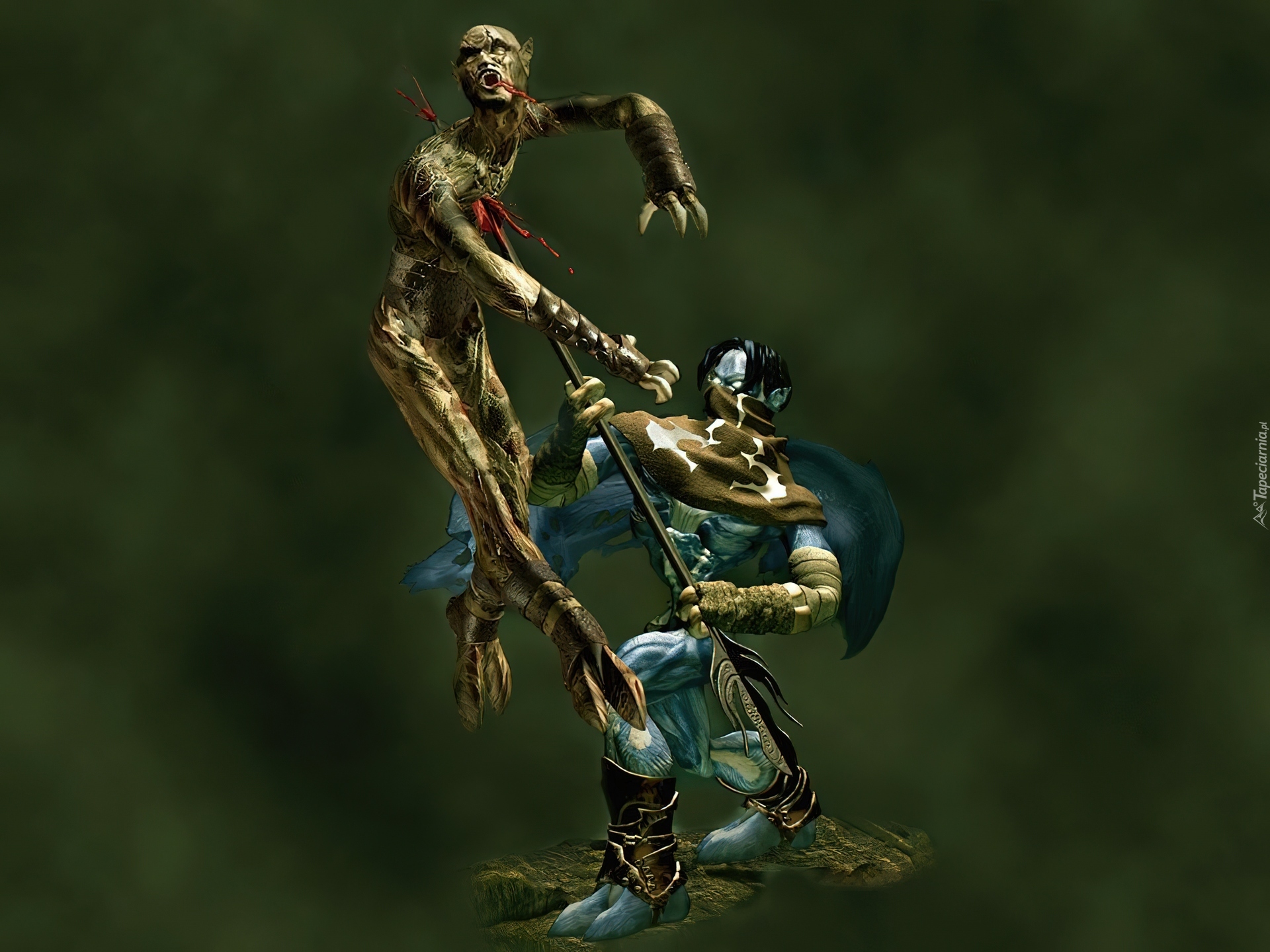 Legacy Of Kain Soul Reaver, postać, potwór, włócznia