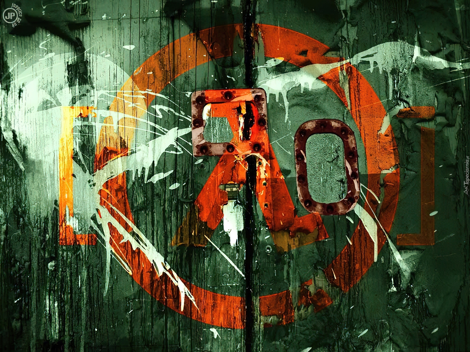 drzwi, farba, logo, Half Life 2