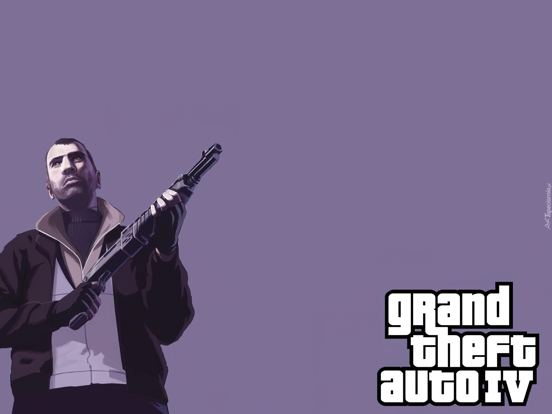 Gta 4, postać, mężczyzna, broń