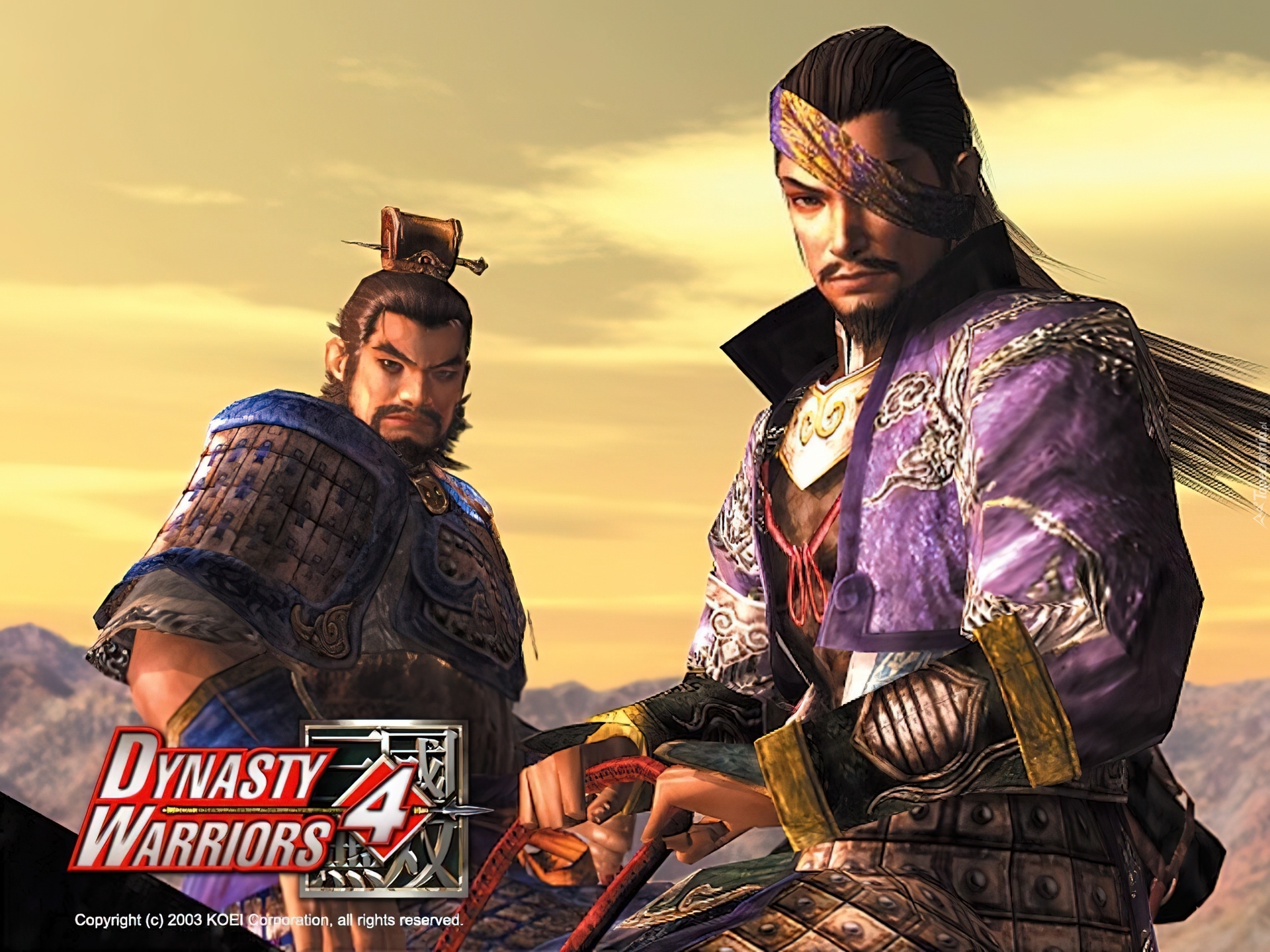 Dynasty Warriors 4, mężczyzna, wojownik, samuraj