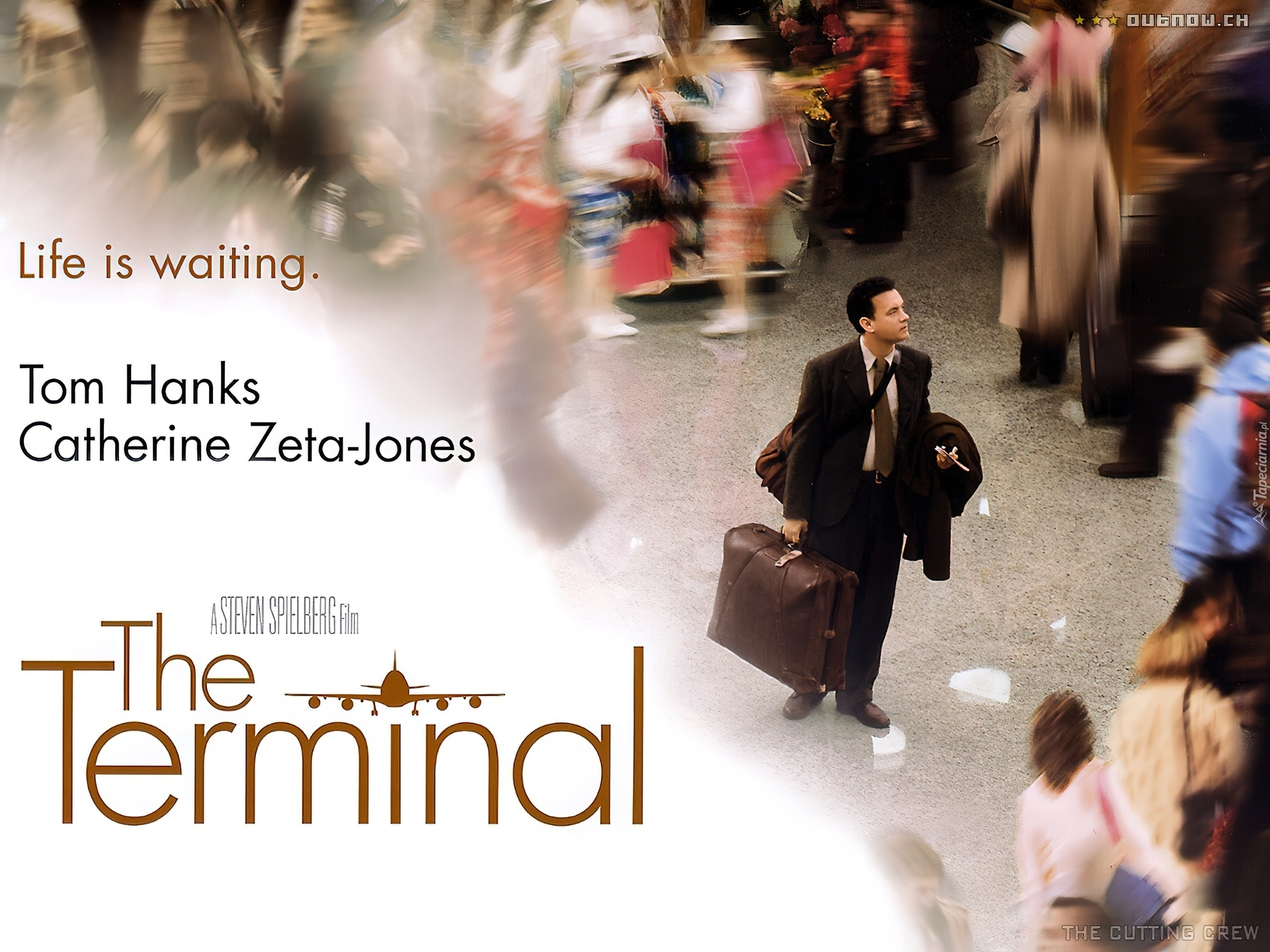 The Terminal, Tom Hanks, napisy, ludzie, bagaż