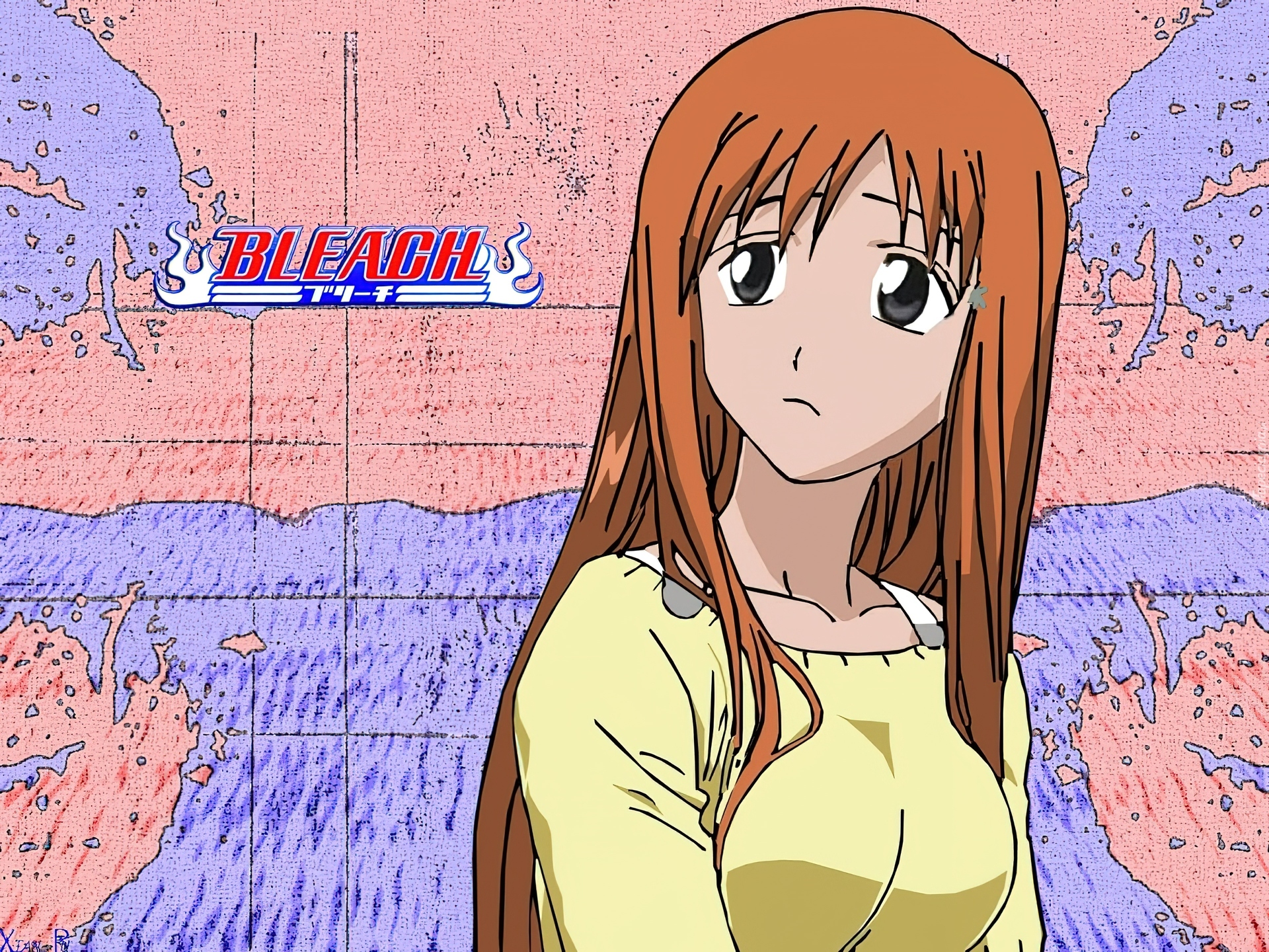 Bleach, dziewczyna, napis