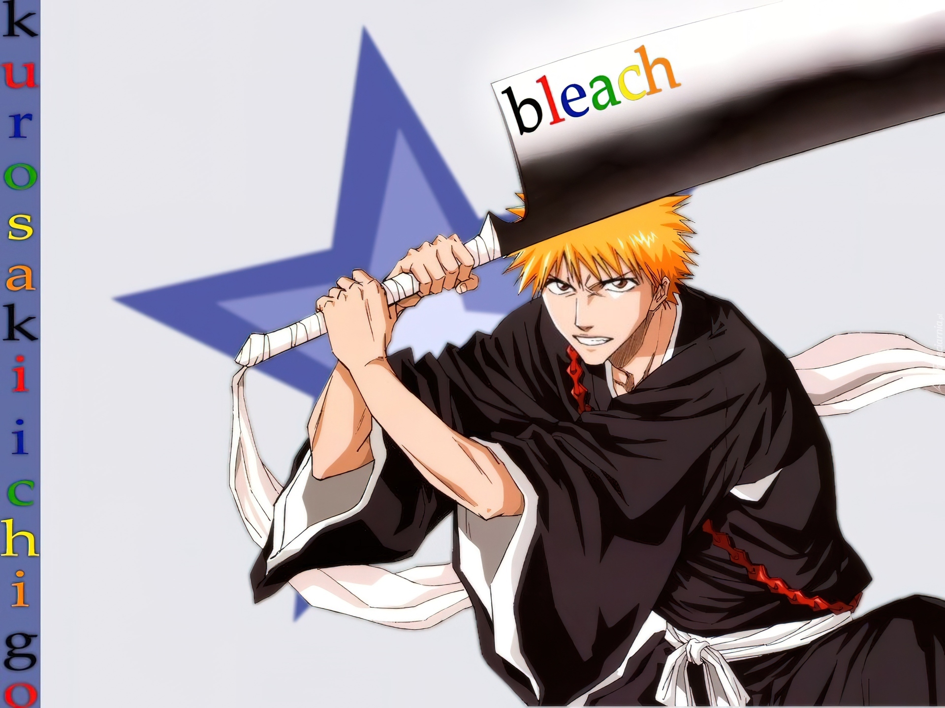 Bleach, gwiazda, postać, napisy