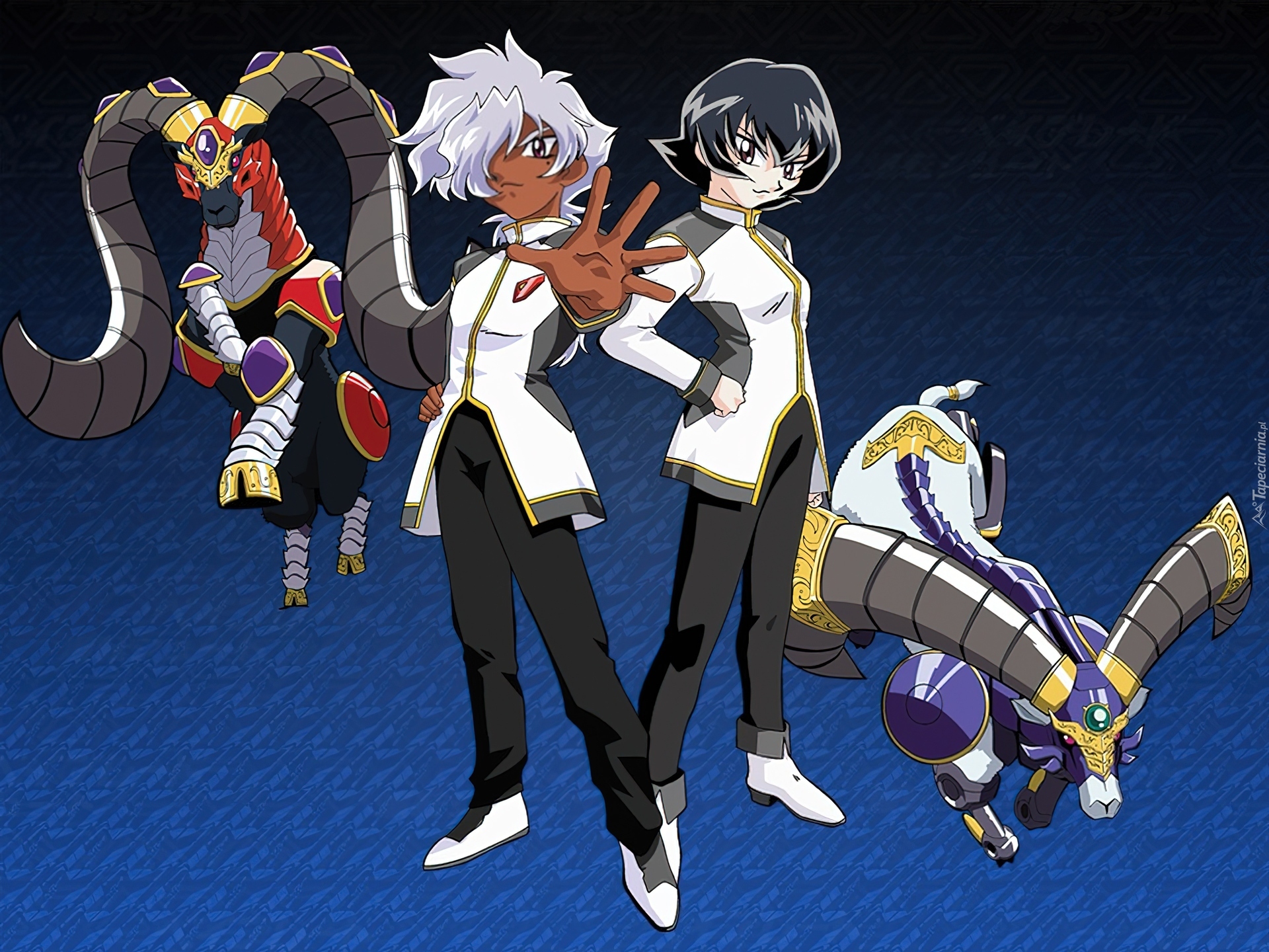 Beyblade, ludzie, kozły
