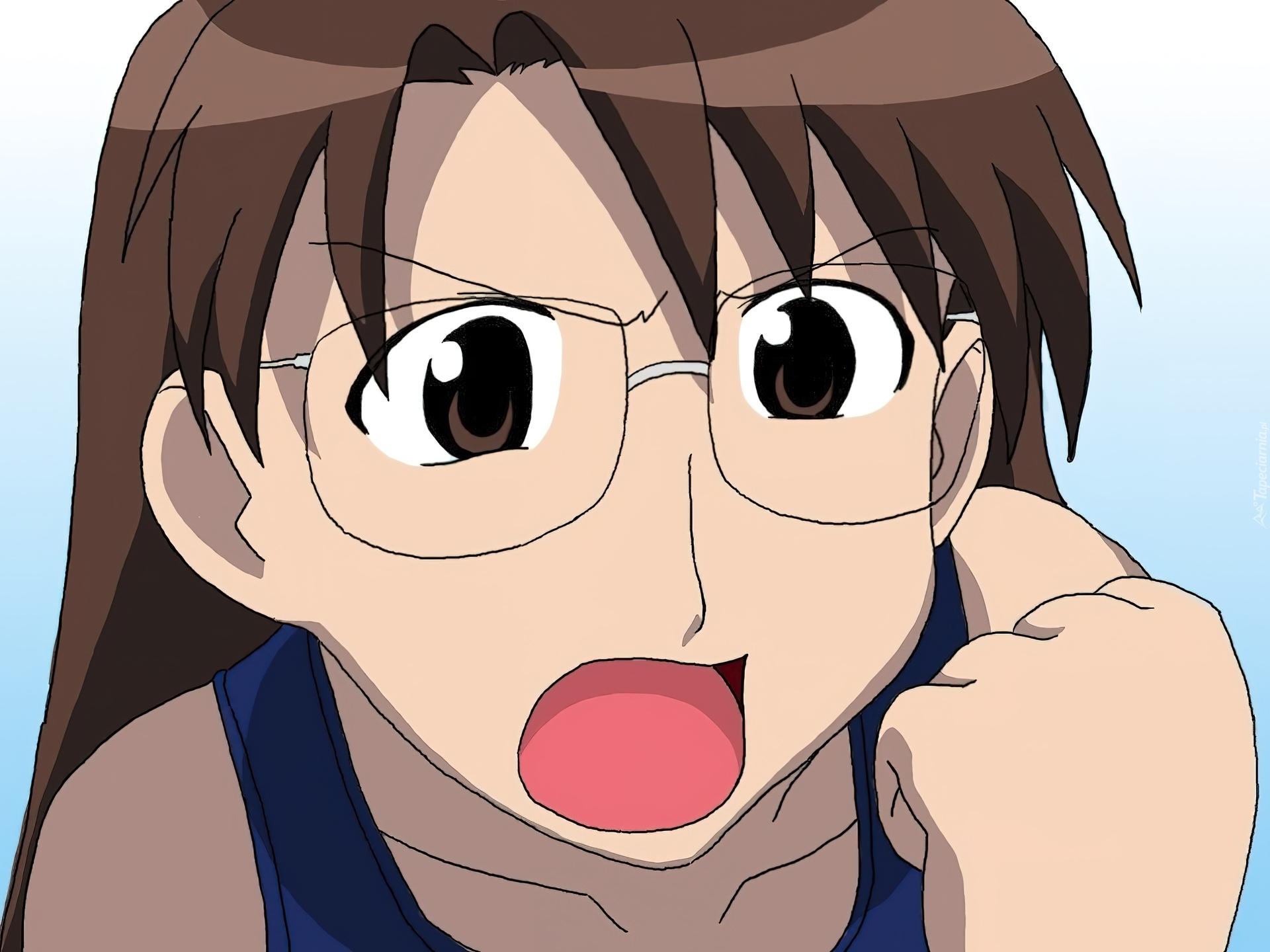 Azumanga Daioh, postać, okulary