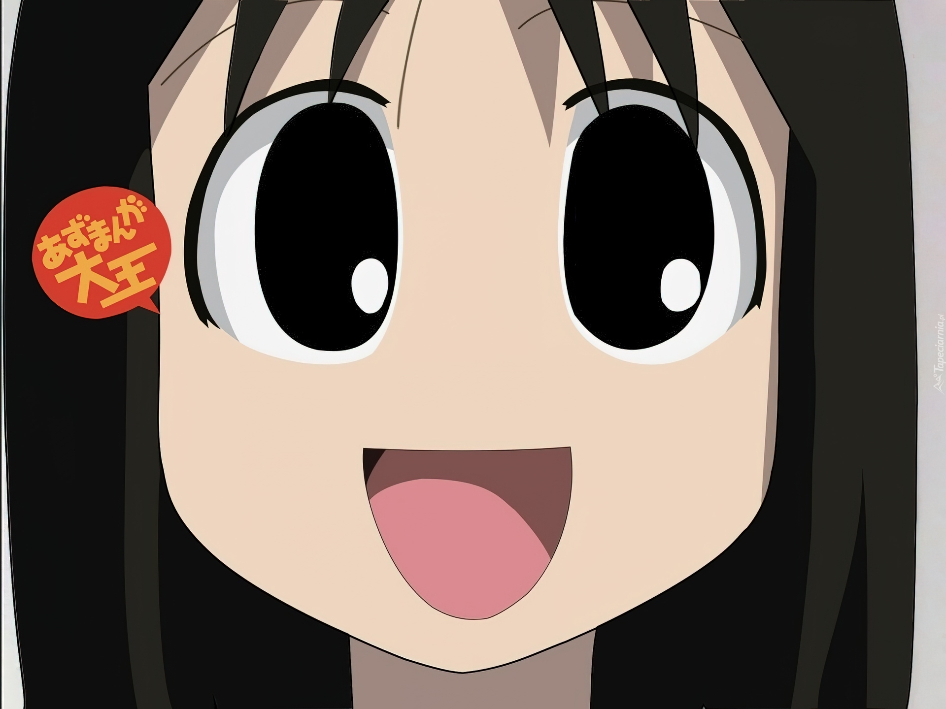 Azumanga Daioh, oczy, twarz