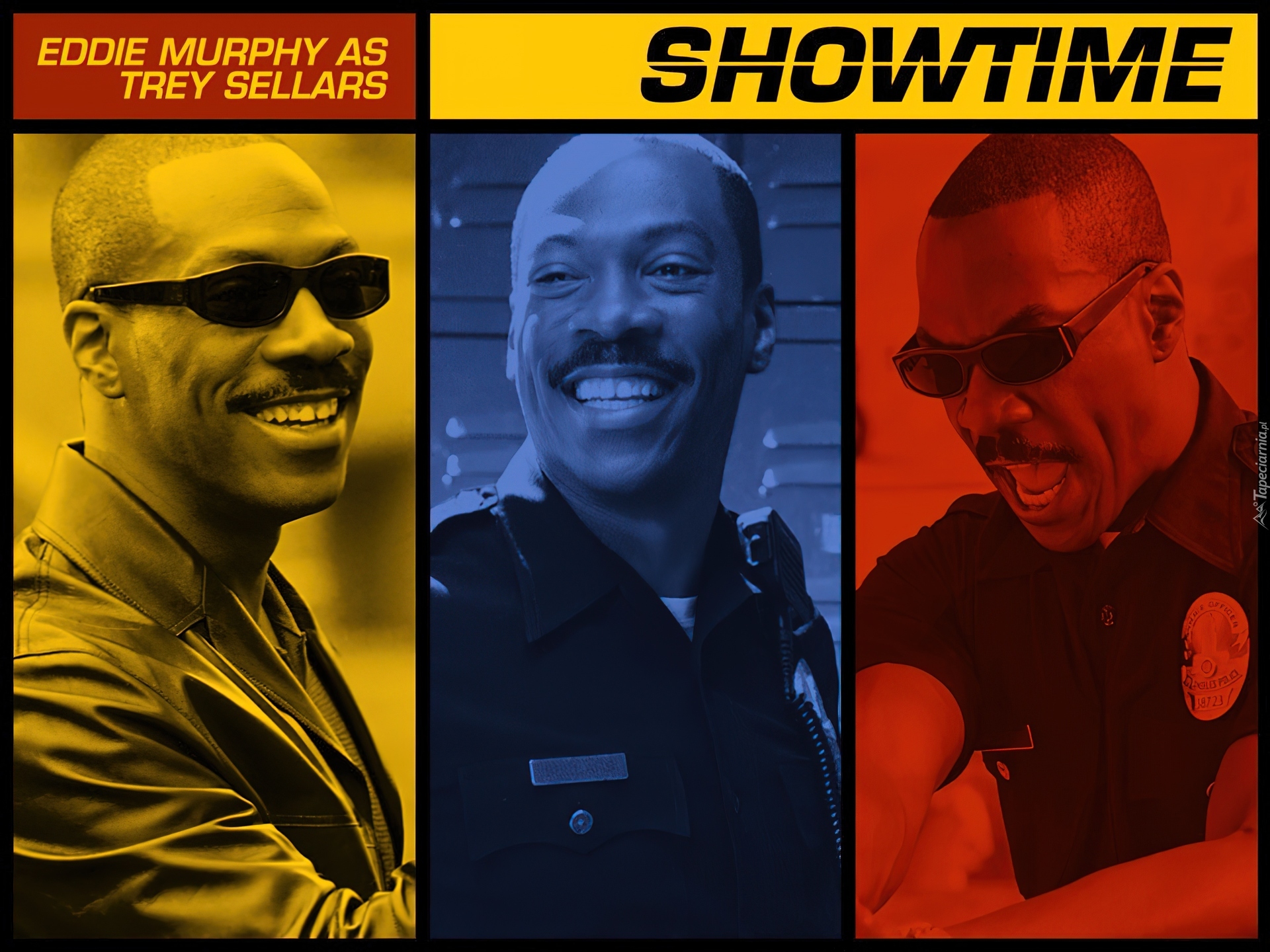 Showtime, okulary, policjant, Eddie Murphy