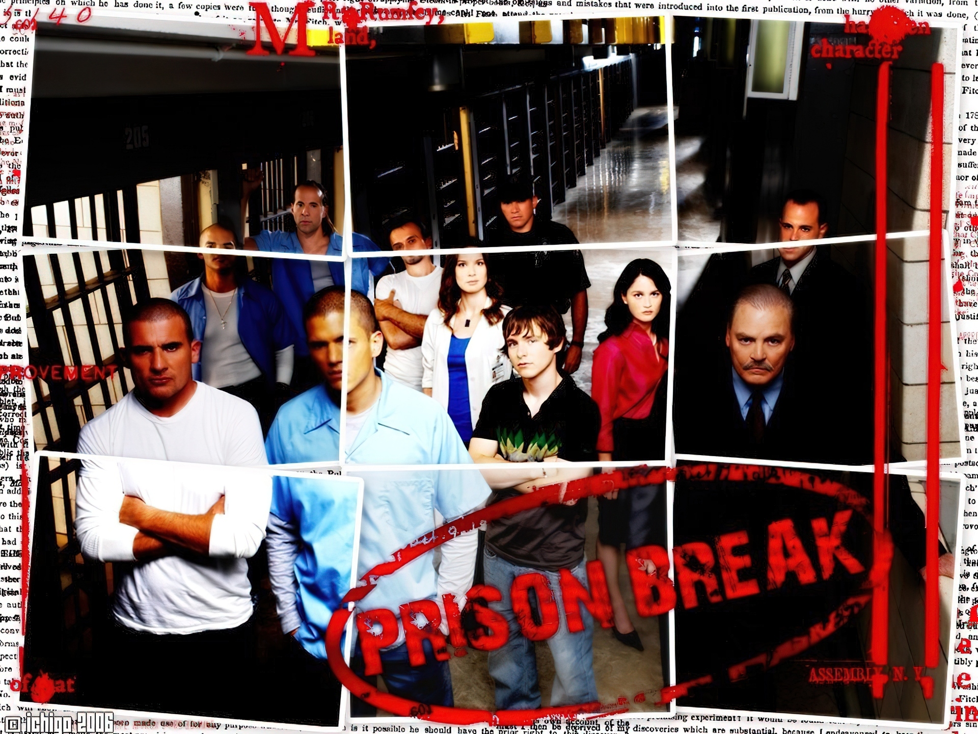 Prison Break, Skazany na śmierć, układanka, postacie, więzienie