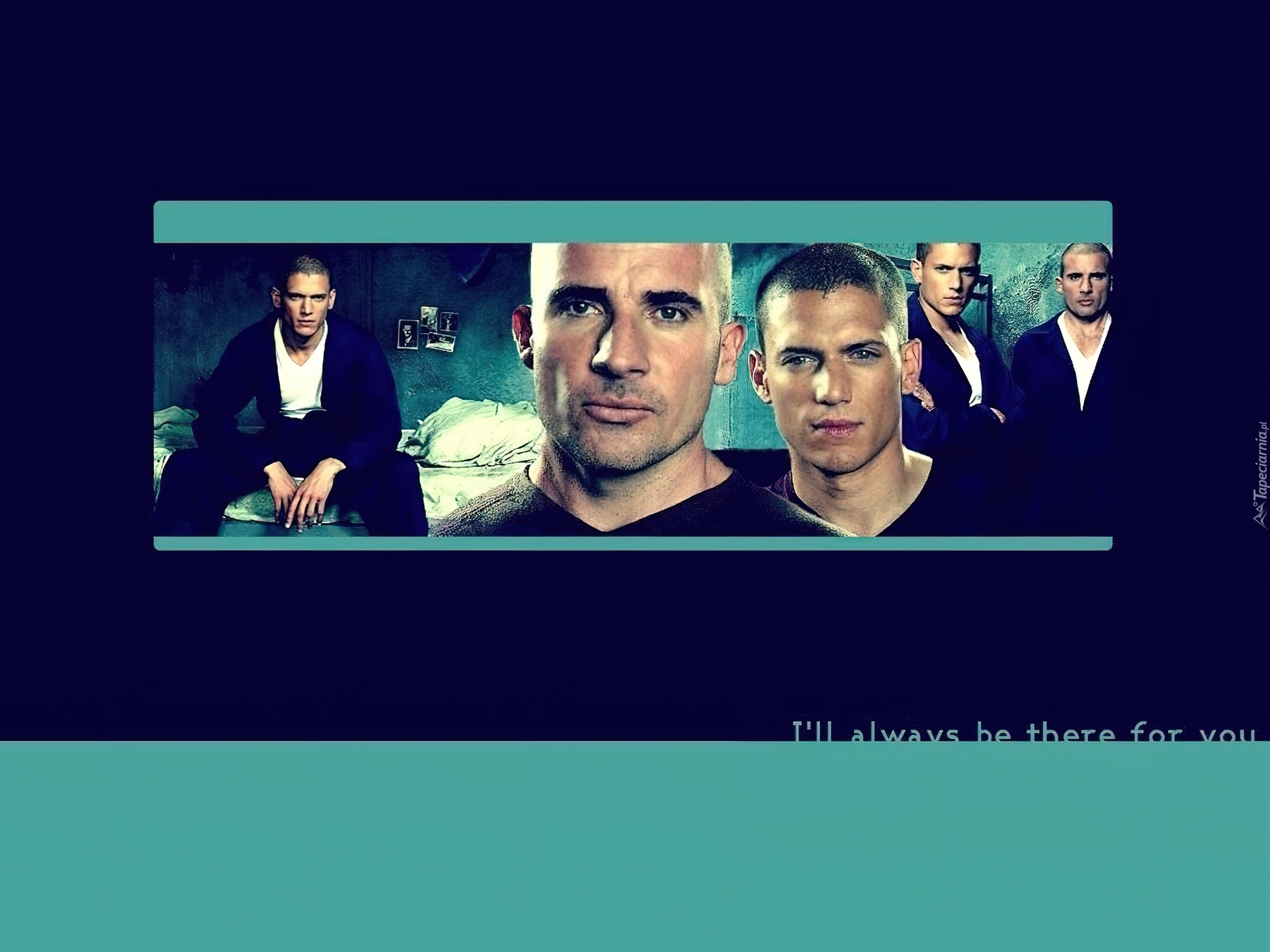 Prison Break, Skazany na śmierć, Wentworth Miller, Dominic Purcell, bracia