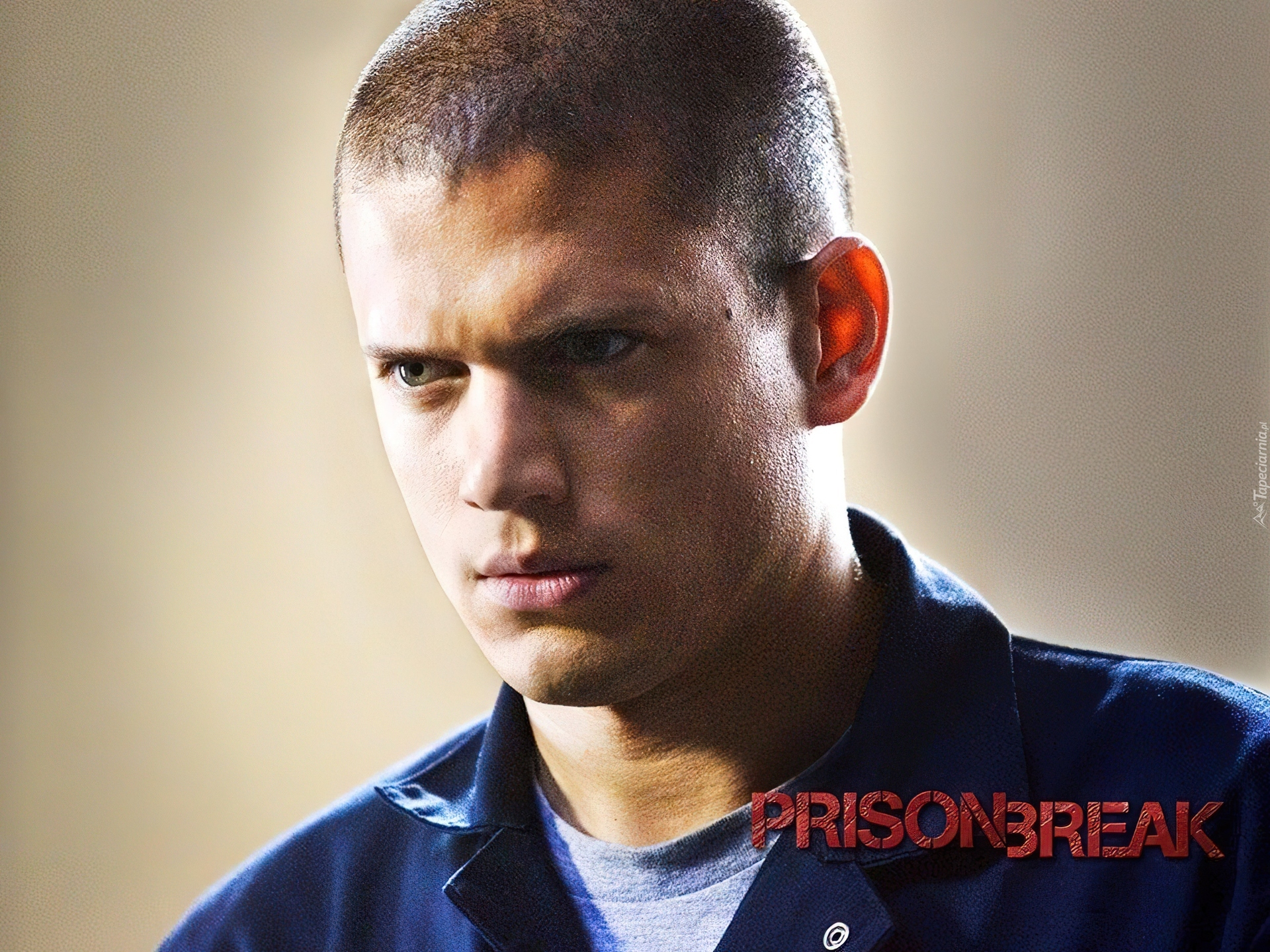 Prison Break, Skazany na śmierć, Wentworth Miller, twarz