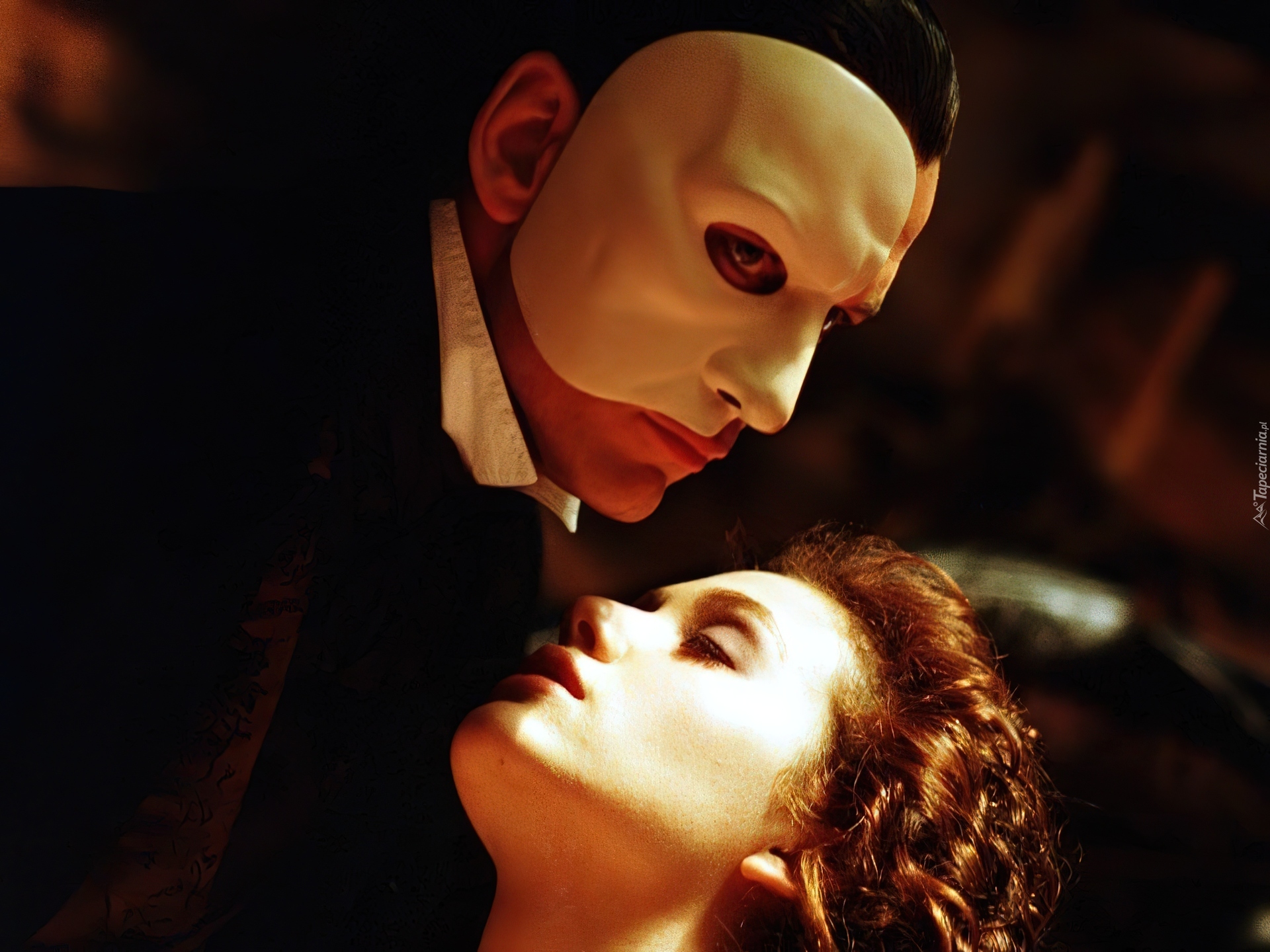 Phantom Of The Opera, biała, maska, aktorzy