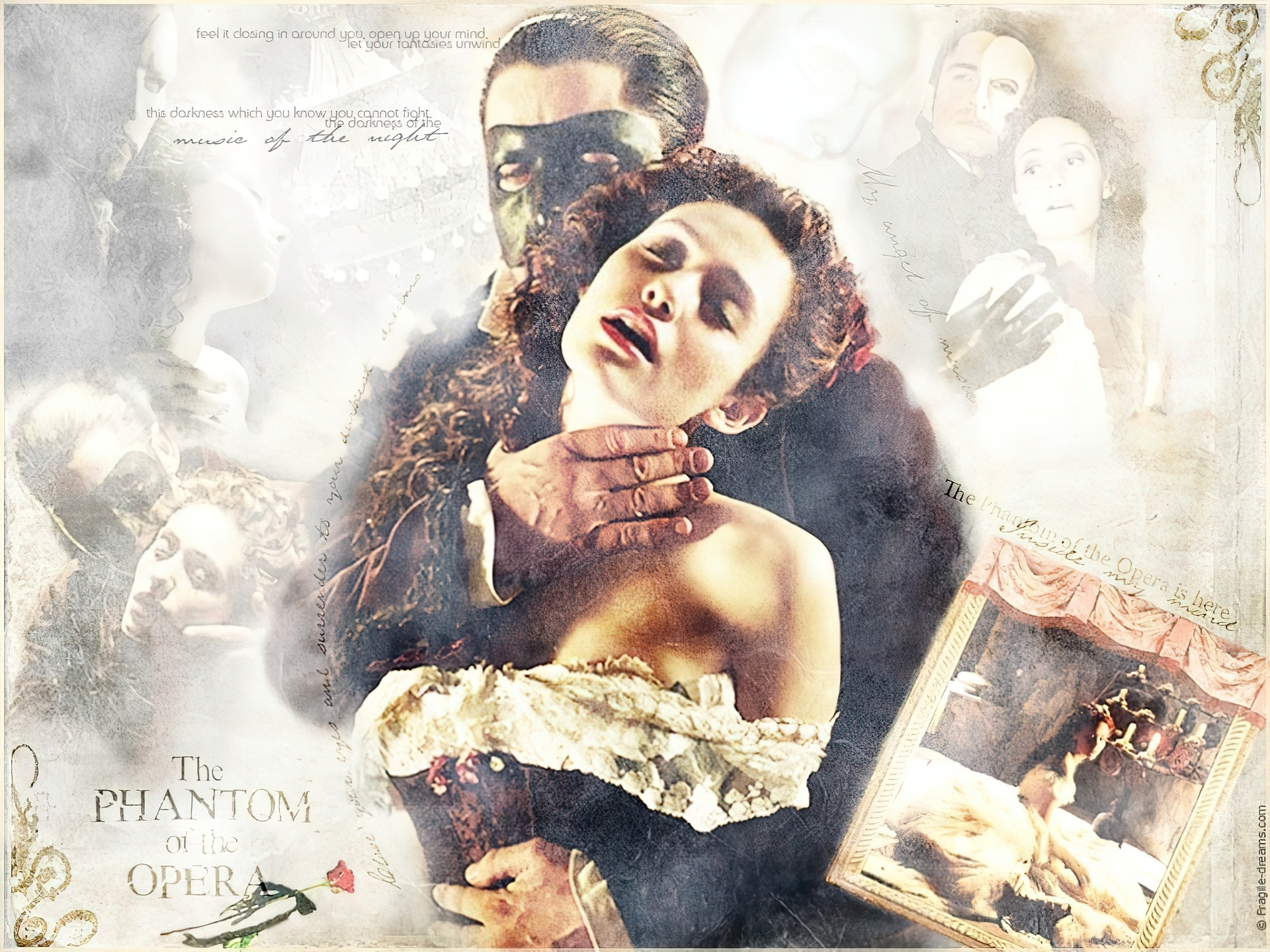 Phantom Of The Opera, Emmy Rossum, Gerard Butler, zdjęcie