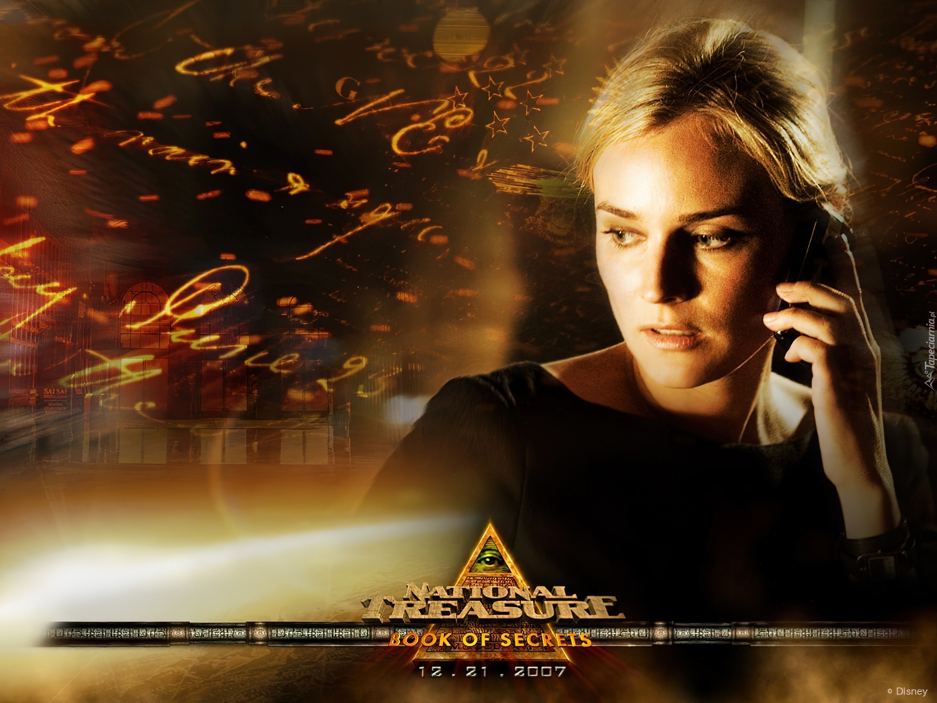 National Treasure 2 - The Book Of Secrets, Diane Kruger, telefon