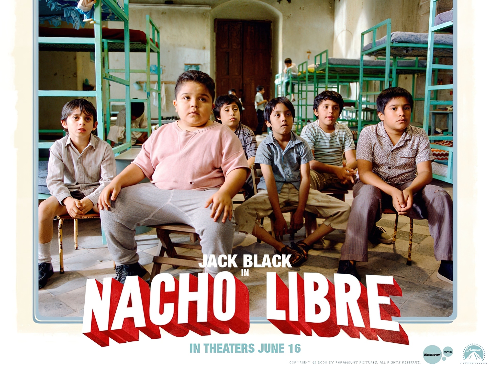 Nacho Libre, Moises Arias, chłopcy, łóżka