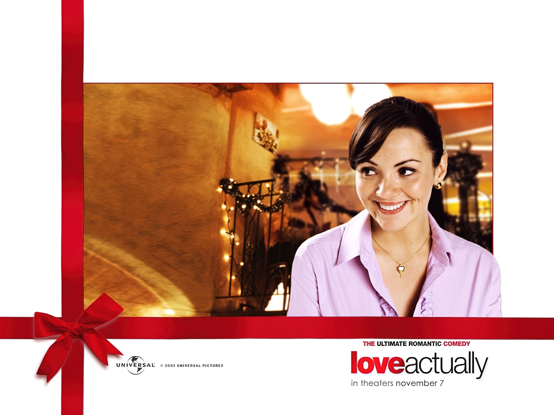 Love Actually, Martine McCutcheon, święta