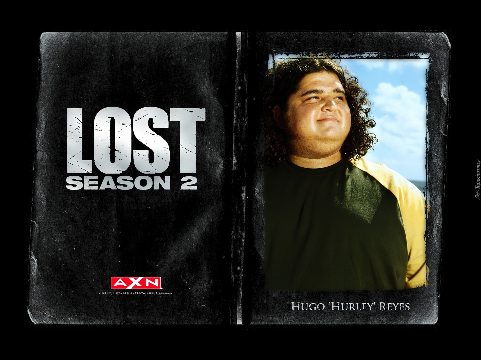 Serial, Lost, Zagubieni, Jorge Garcia, ramka, zdjęcie