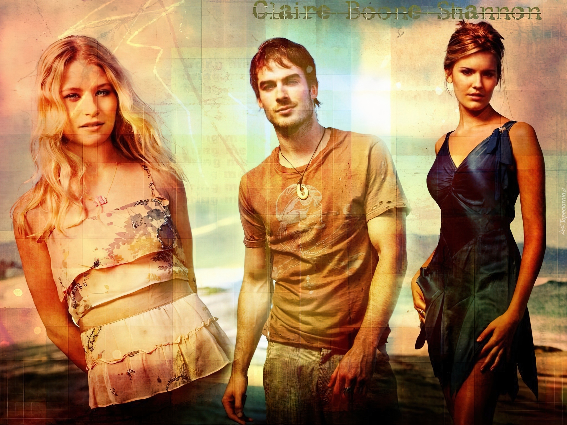 Filmy Lost, Maggie Grace, Emilie Ravin, Ian Somerhalder