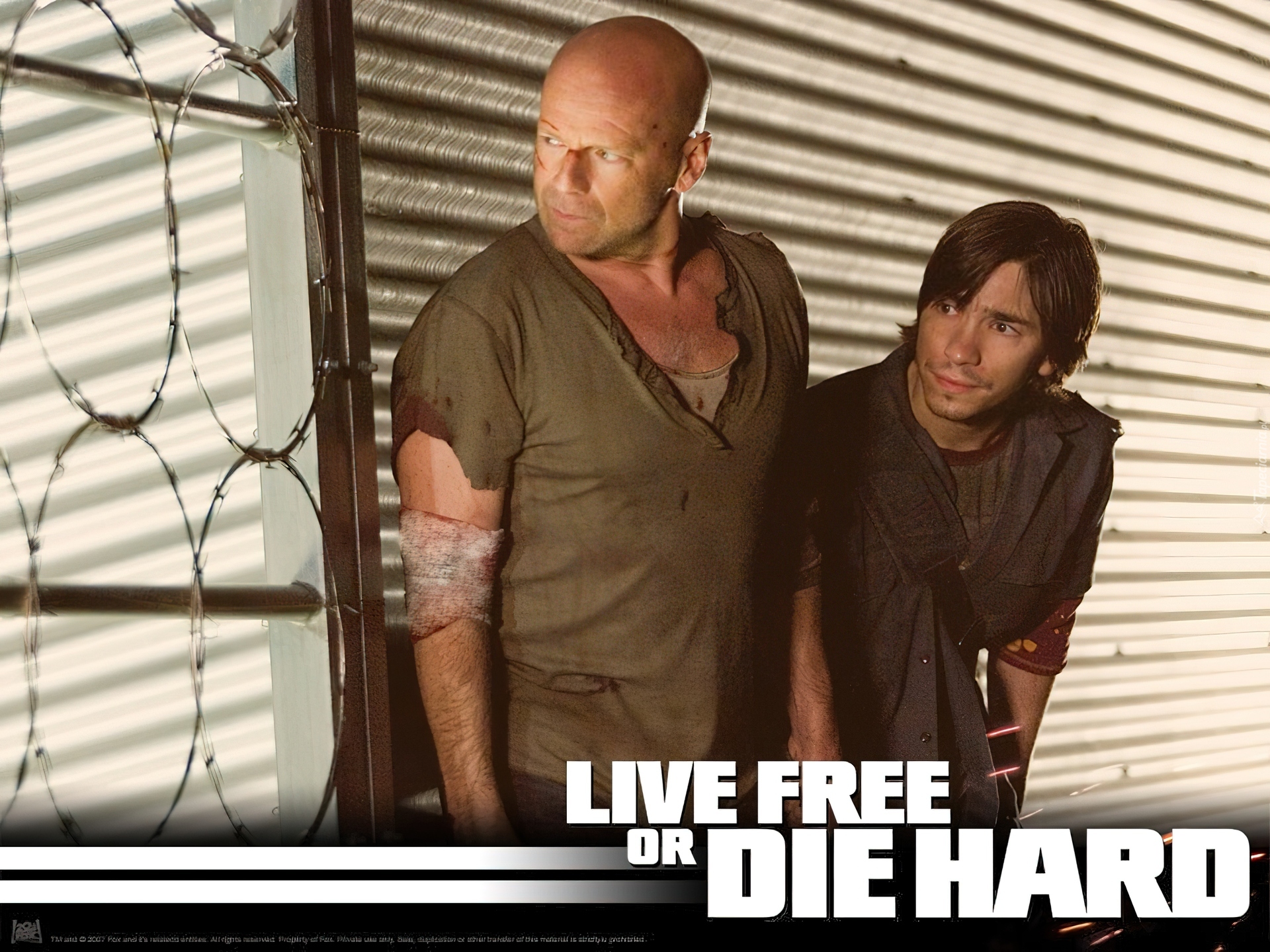 Live Free Or Die Hard, Justin Long, Bruce Willis