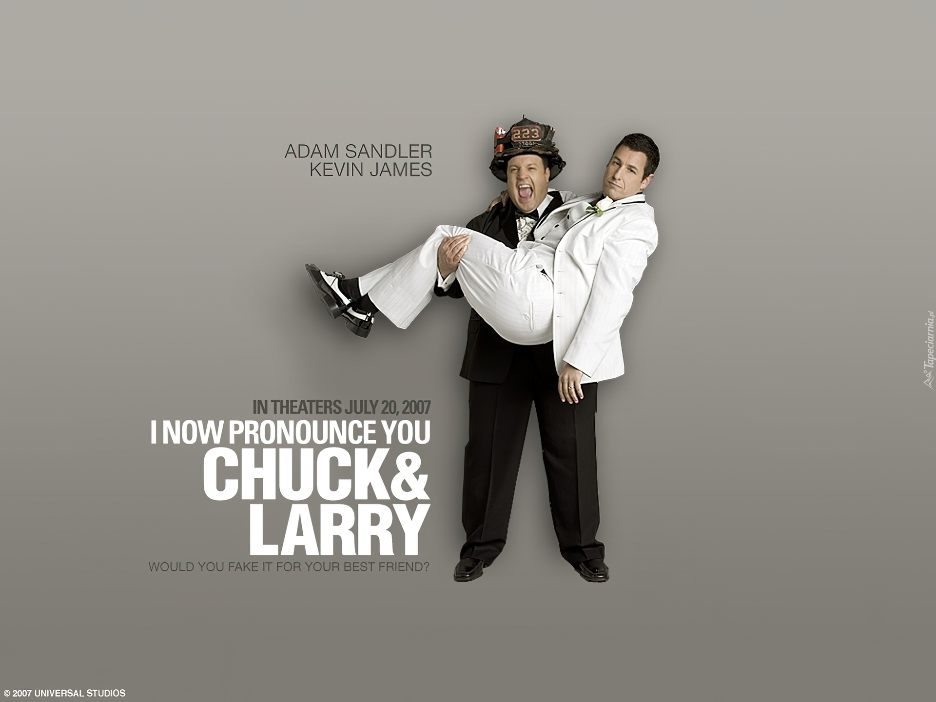 I Now Pronounce You Chuck And Larry, Kevin James, Adam Sandler, garnitur