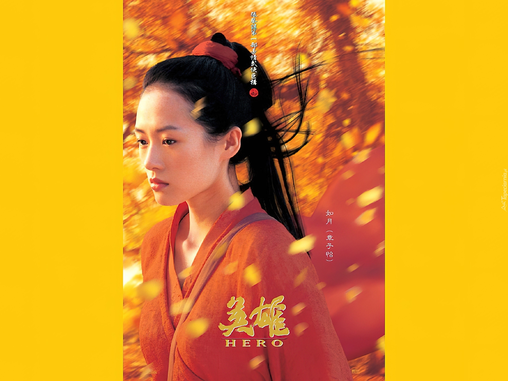 Hero, Zhang Ziyi, jesień