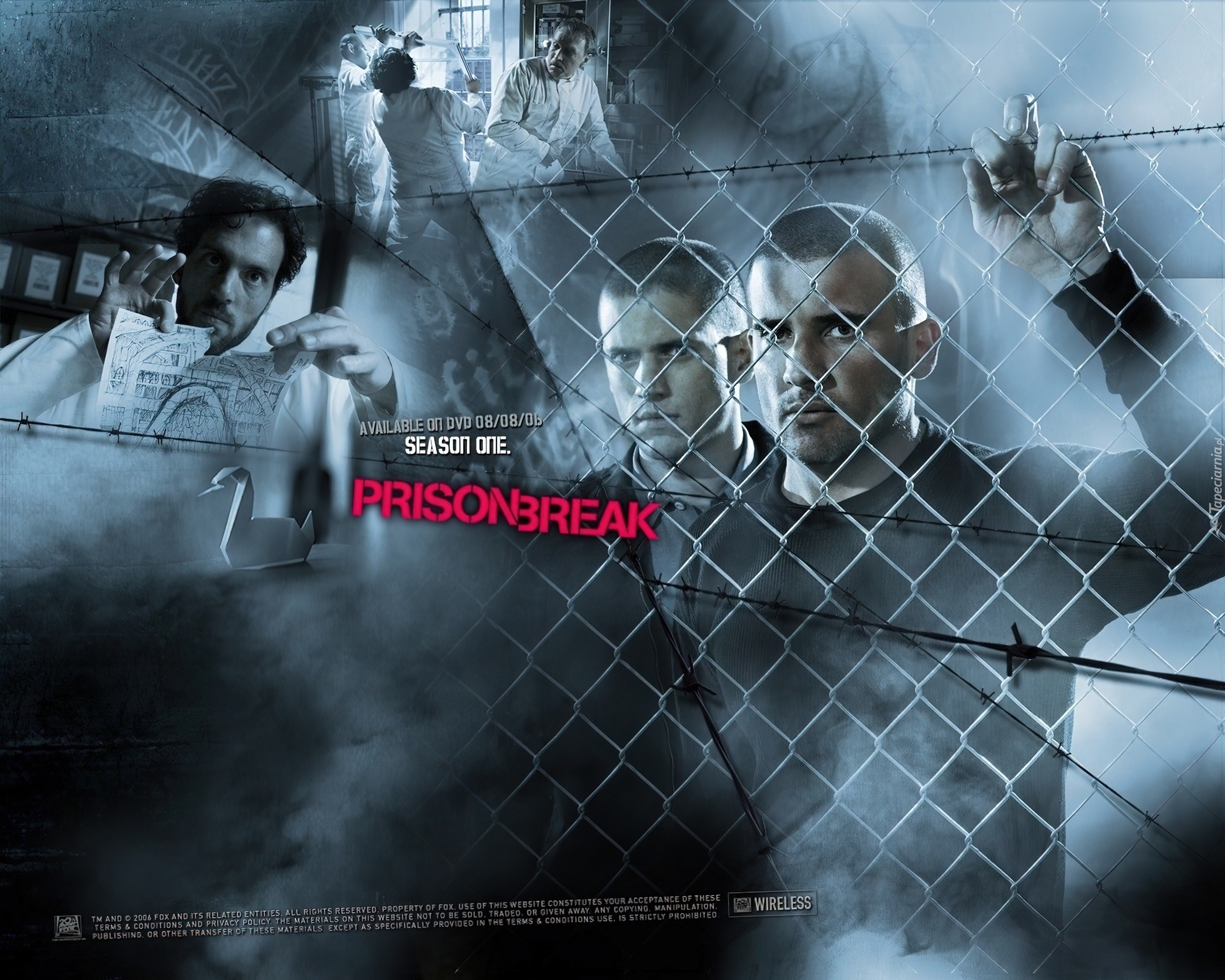 Prison Break, Skazany na śmierć, Dominic Purcell, Wentworth Miller