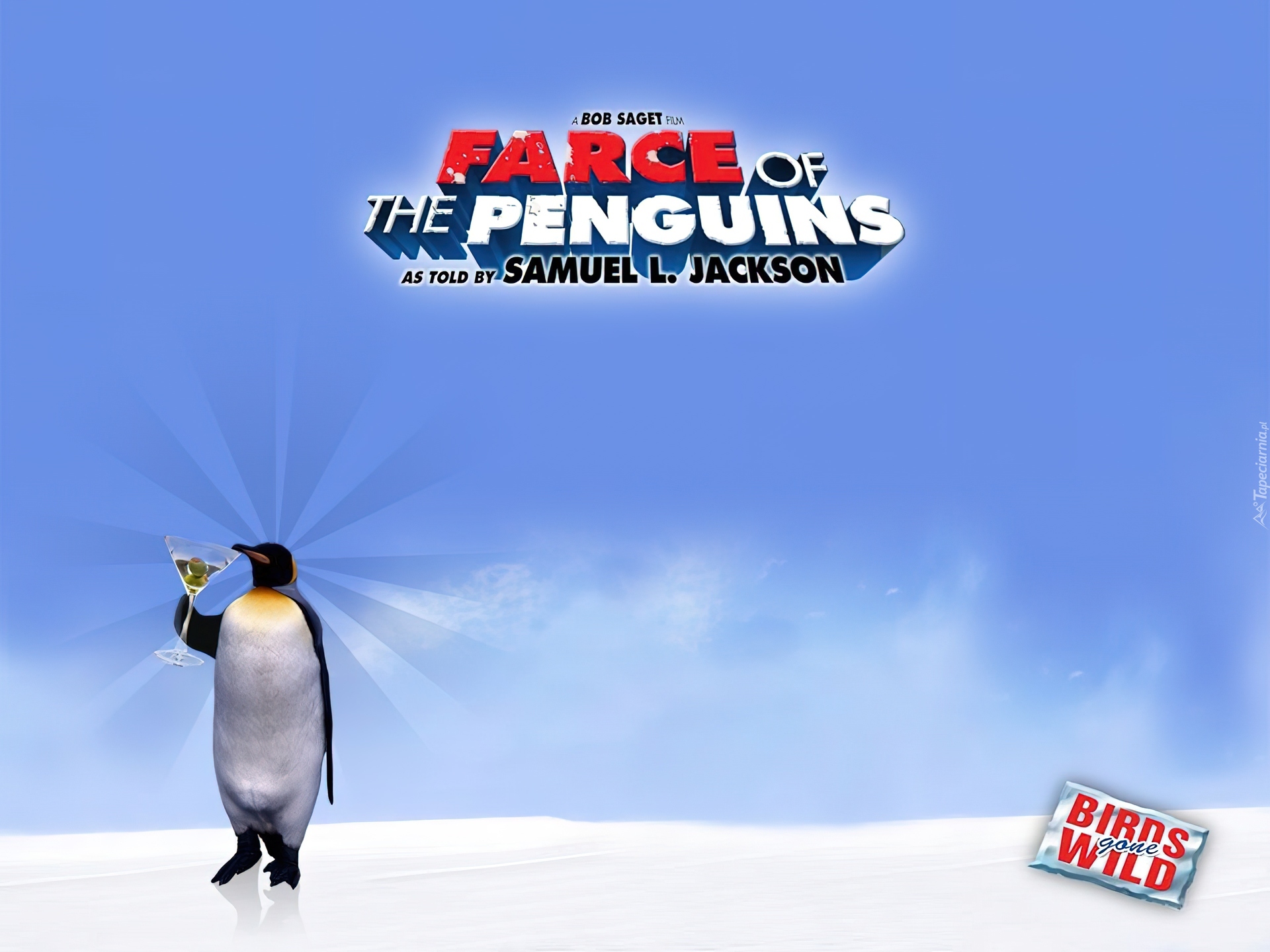 lampka, wina, Farce Of The Penguins