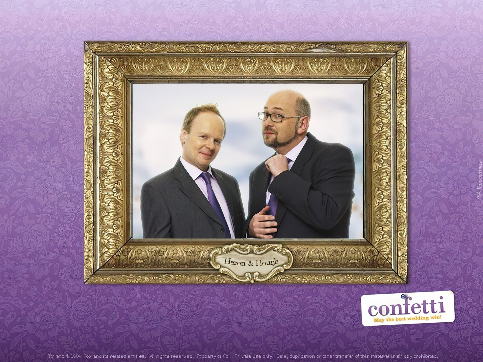 Confetti, Vincent Franklin, Jason Watkins