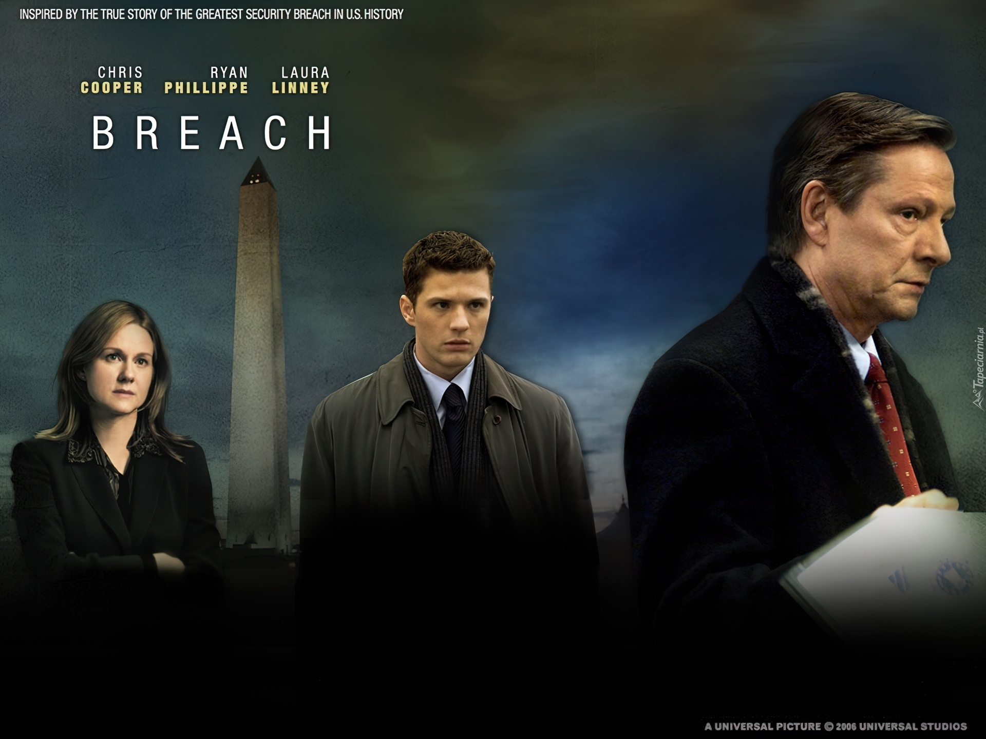 Breach, Chris Cooper, Ryan Phillippe, Laura Linney Aktor