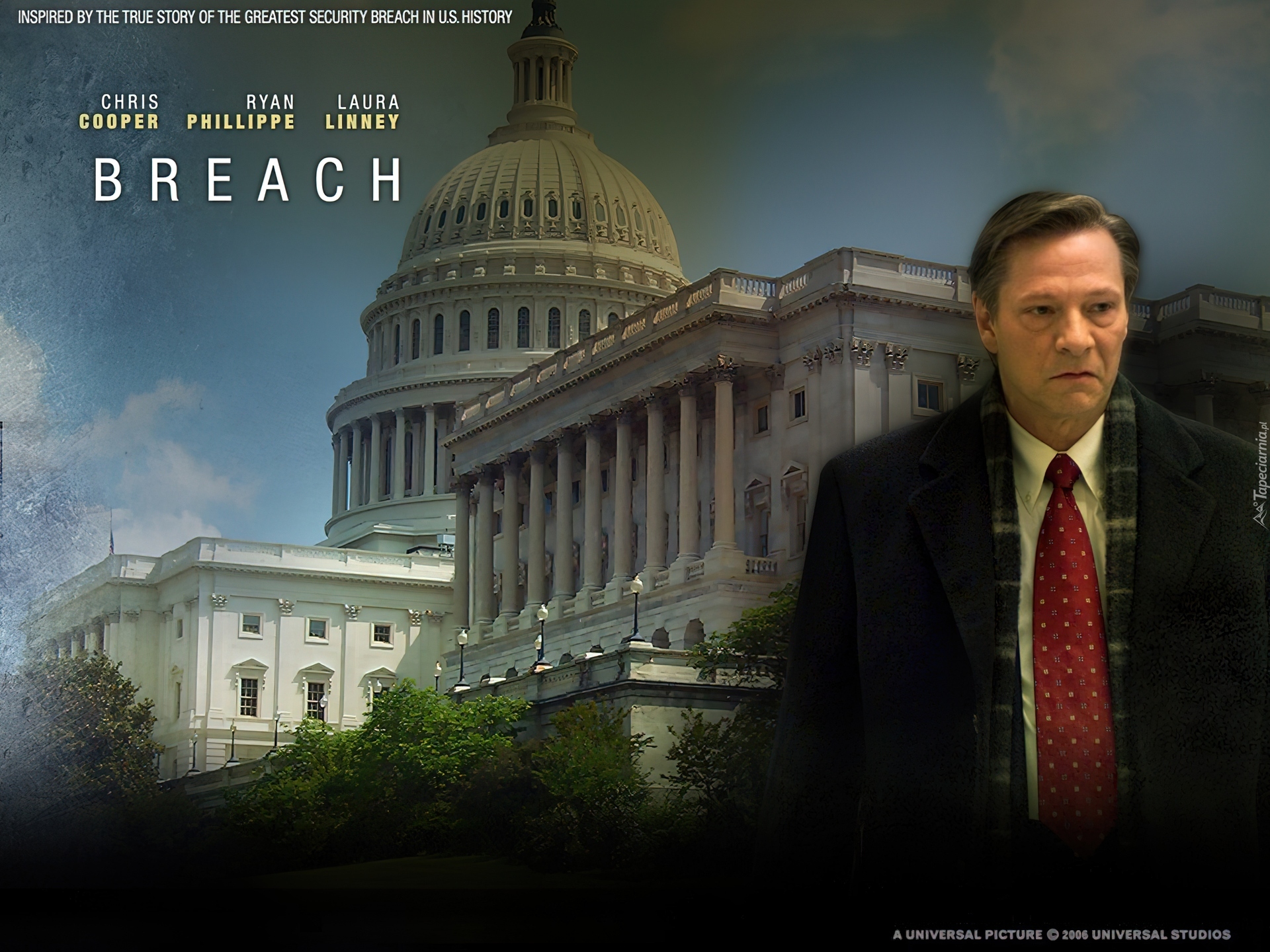 pałac, Breach, Chris Cooper