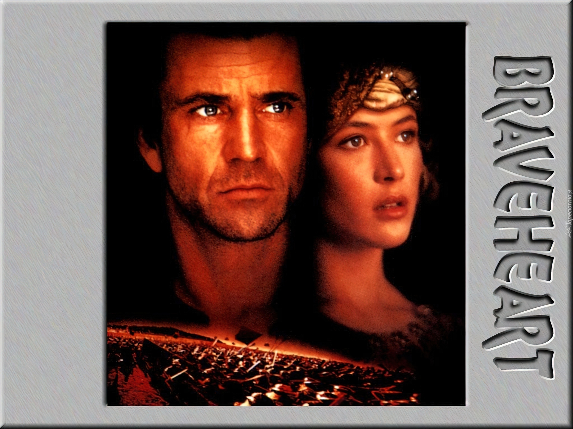 Braveheart, Mel Gibson, Sophie Marceau