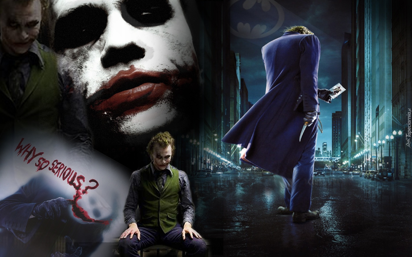 Batman Dark Knight, Heath Ledger, Joker