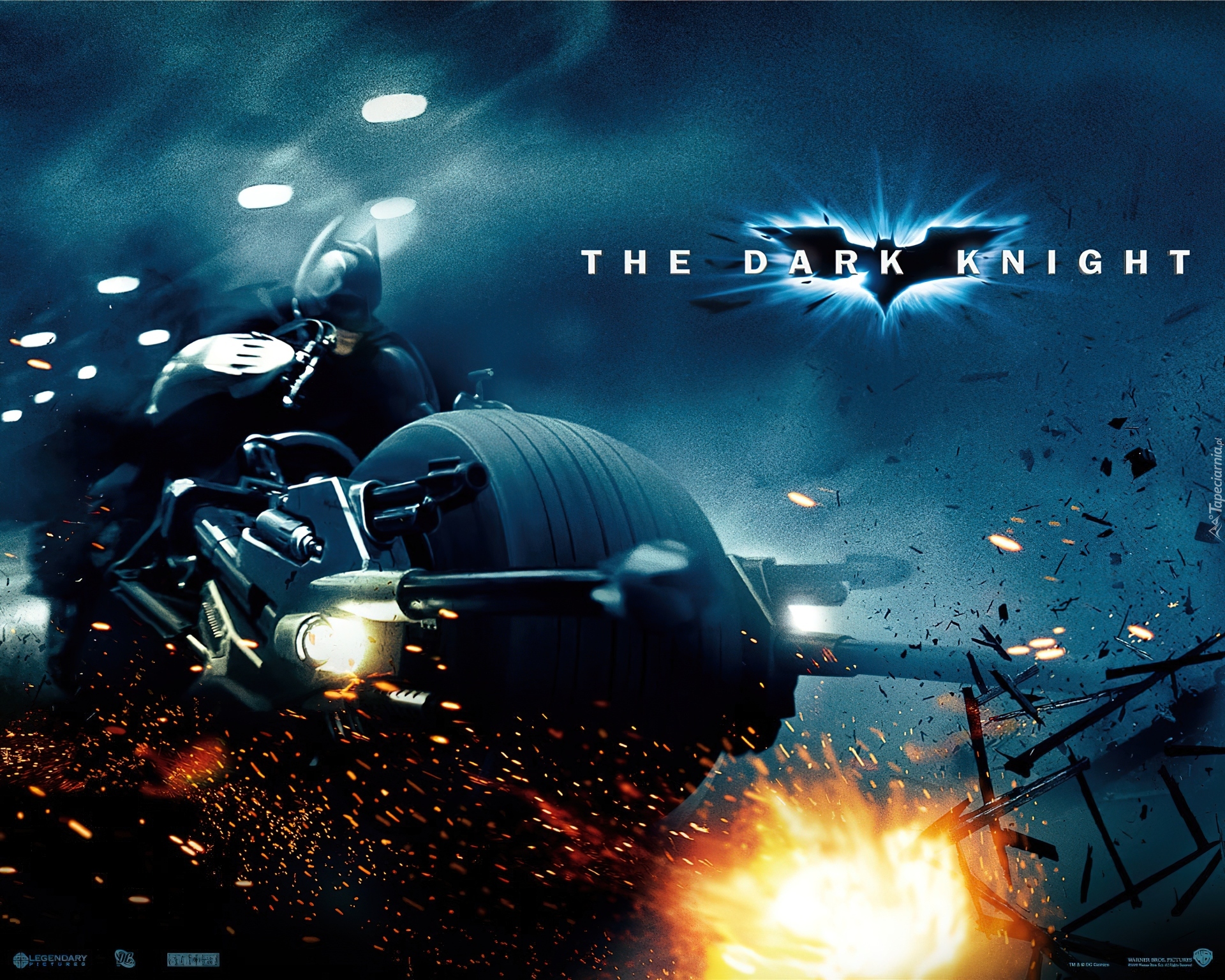 batman, motor, iskry, Batman Dark Knight