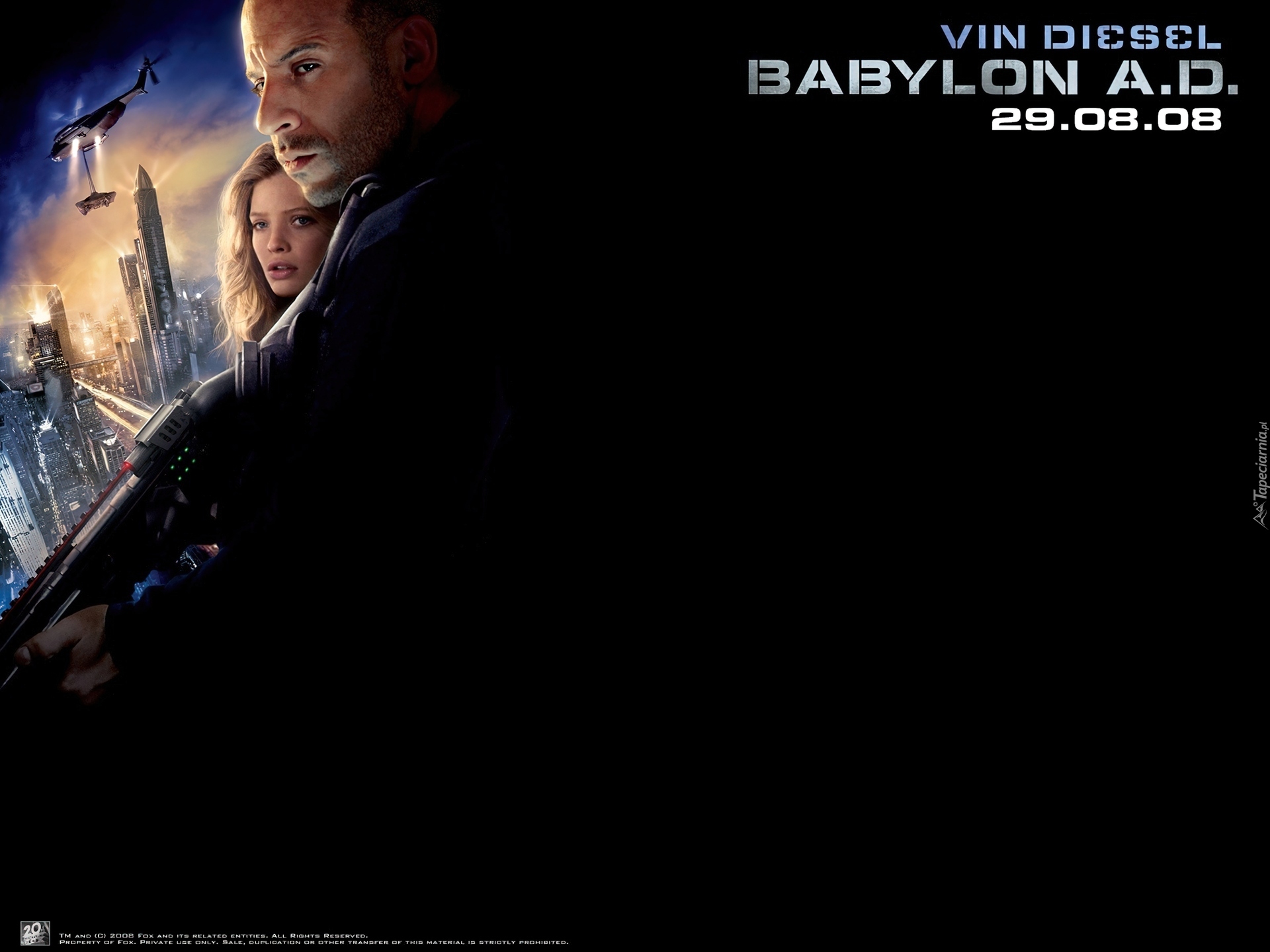 Babylon Ad, Vin Diesel, Melanie Thierry, miasto