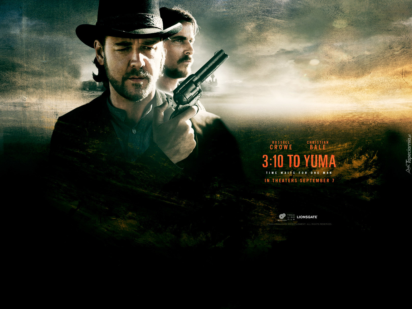 3 10 To Yuma, Russell Crowe, rewolwer