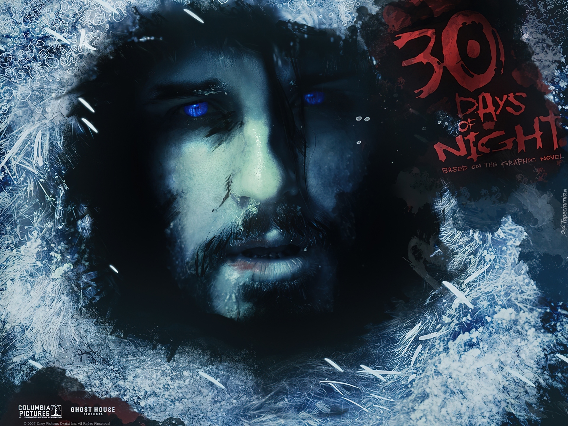 30 Days Of Night, mężczyzna, mróz