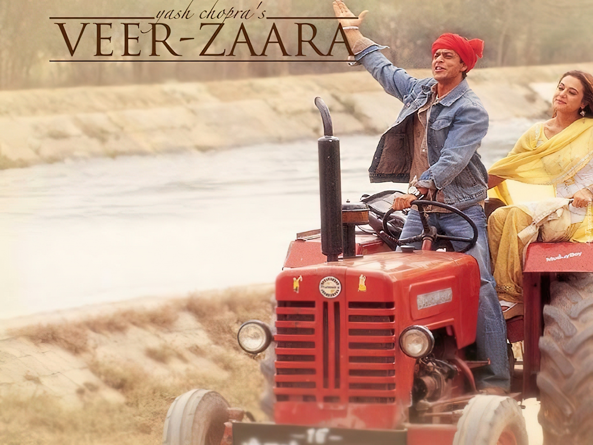 Veer Zaara, Shahrukh Khan, Preity Zinta, traktor