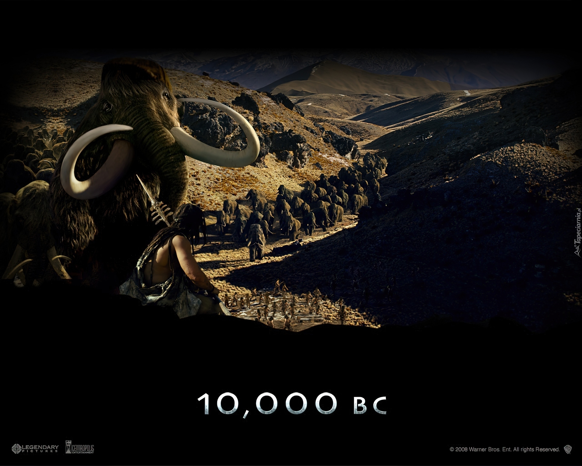 10000 Bc, mamuty