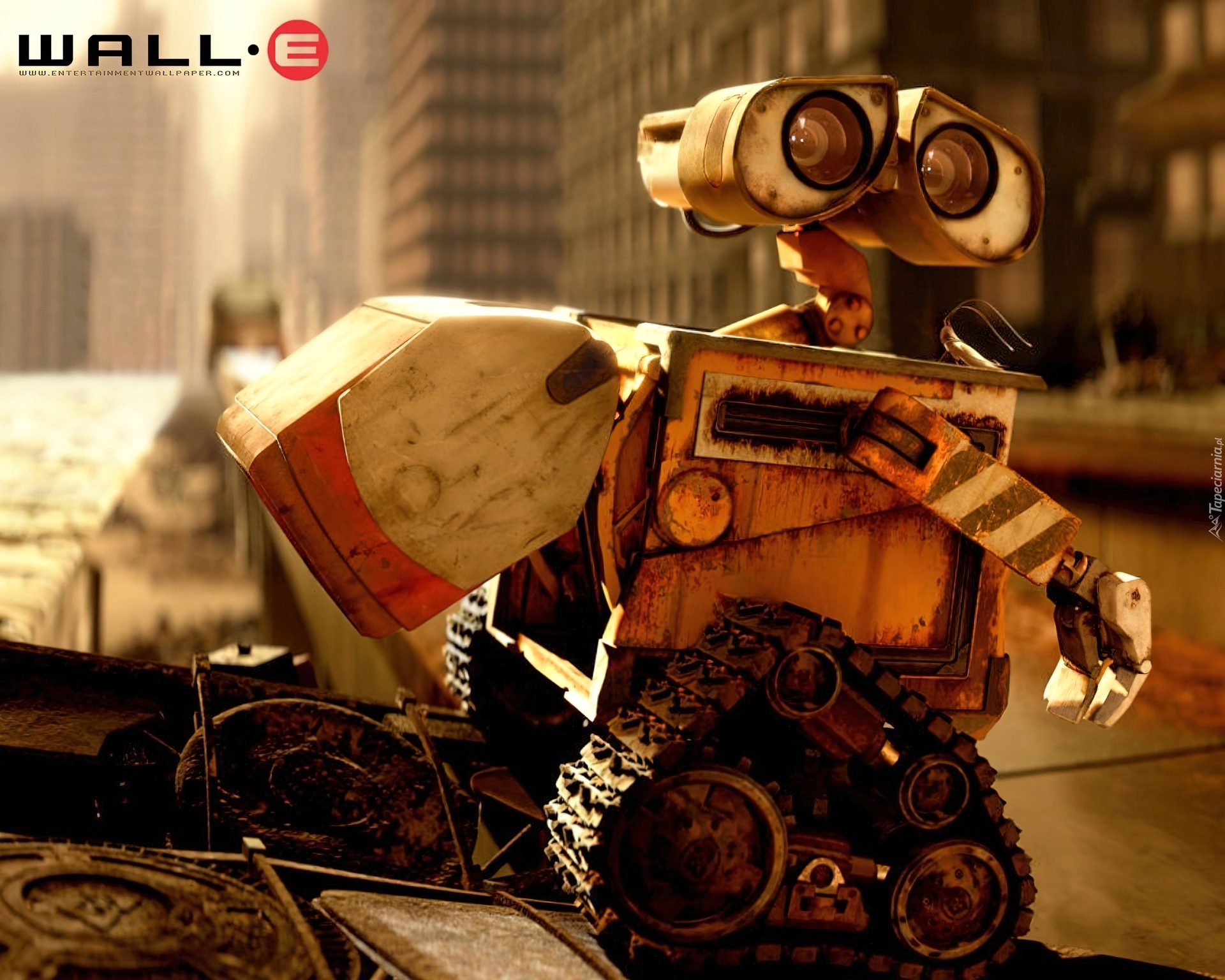 Wall E, zniszczony