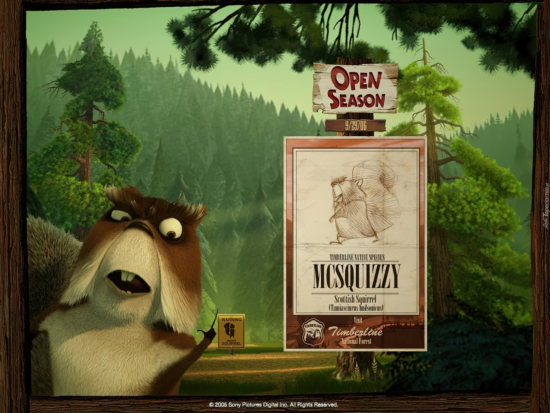 Mc Squizzy, Sezon na misia, Open Season