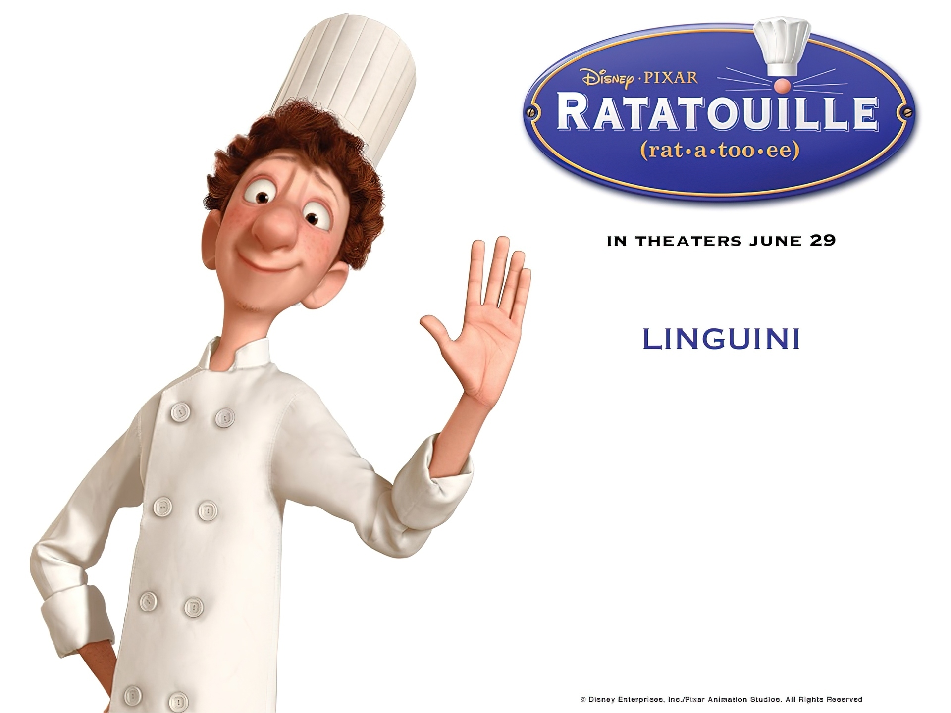 Linguini, Ratatuj, Ratatouille