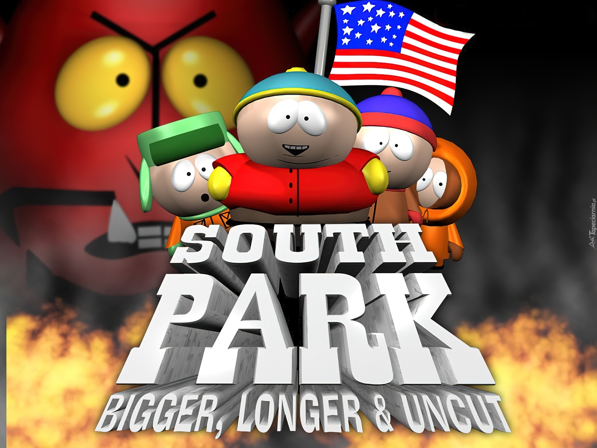 Miasteczko South Park, bohaterowie, flaga