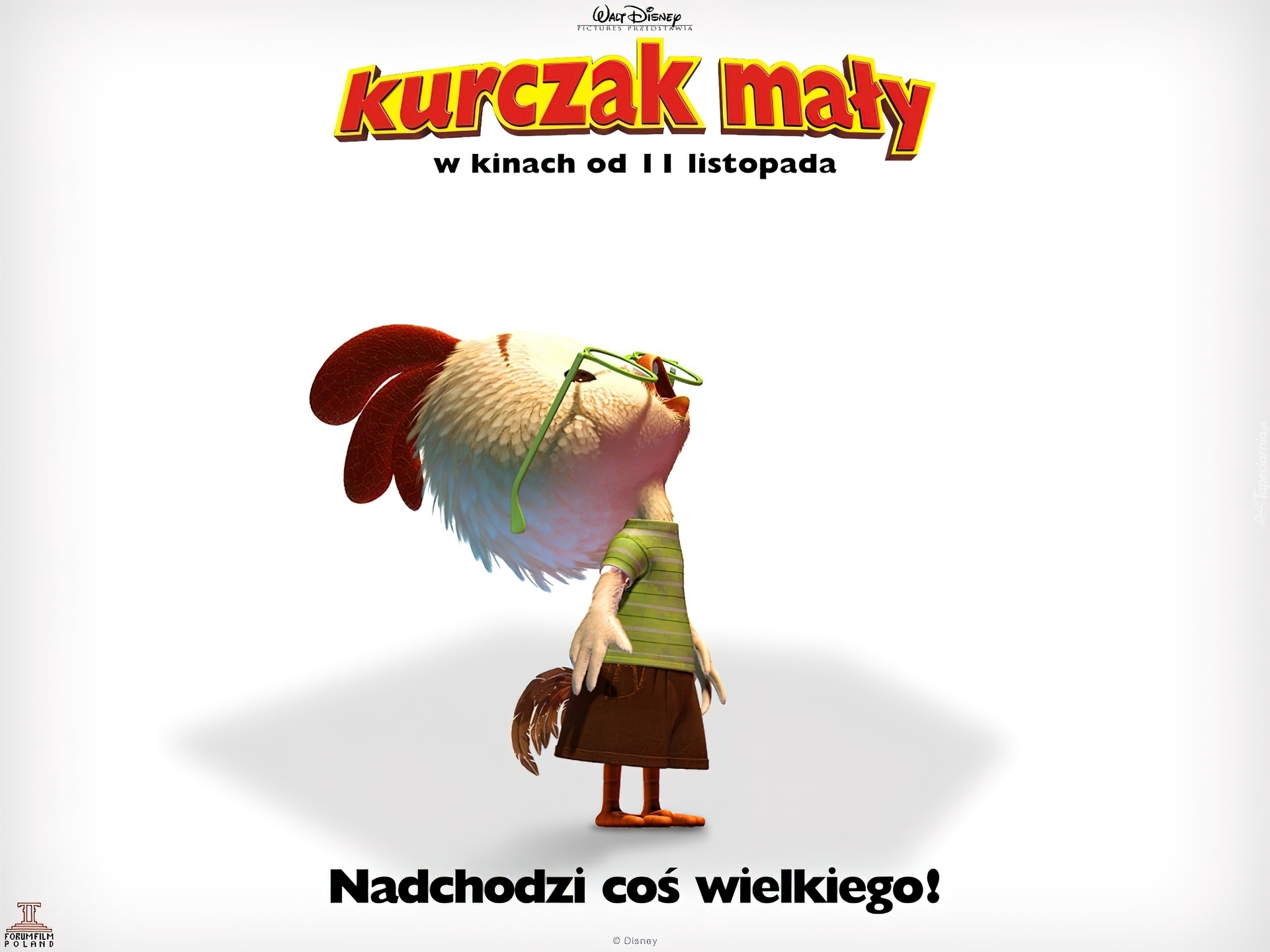 zdziwiony, Kurczak Mały, Chicken little