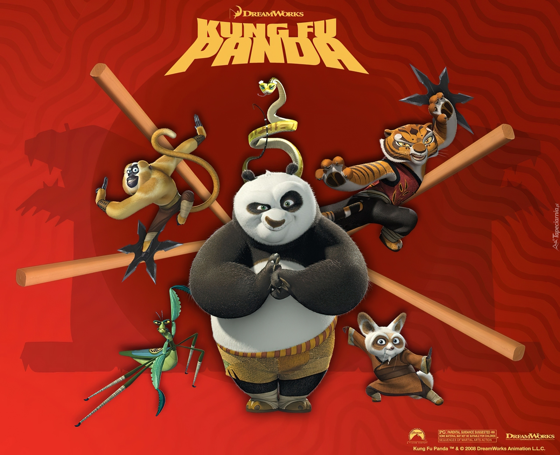 bohaterowie, Kung Fu Panda